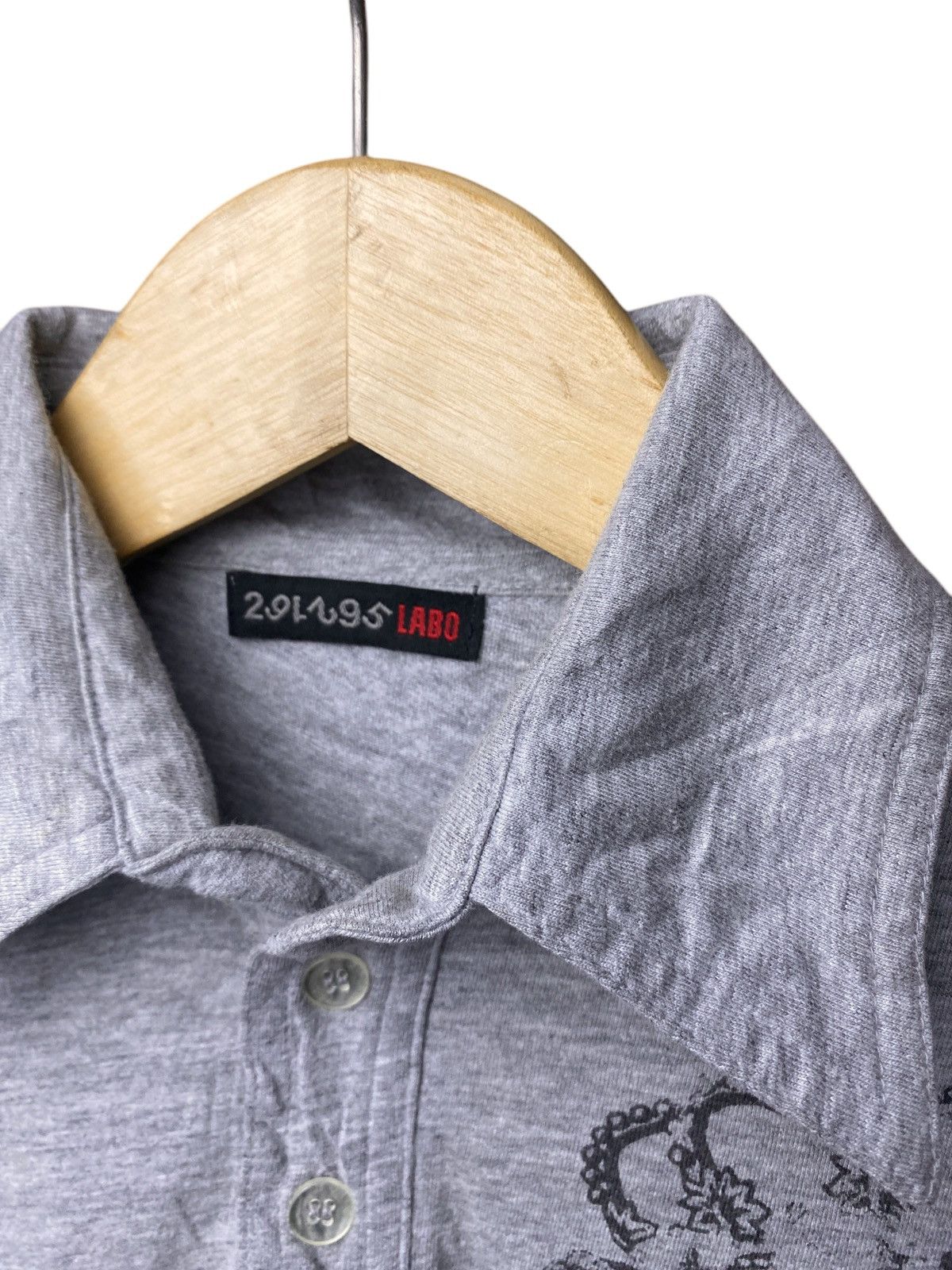 If Six Was Nine 2000's 291295 Homme Labo Tribal Poem Shirt Size US M / EU 48-50 / 2 - 8 Thumbnail