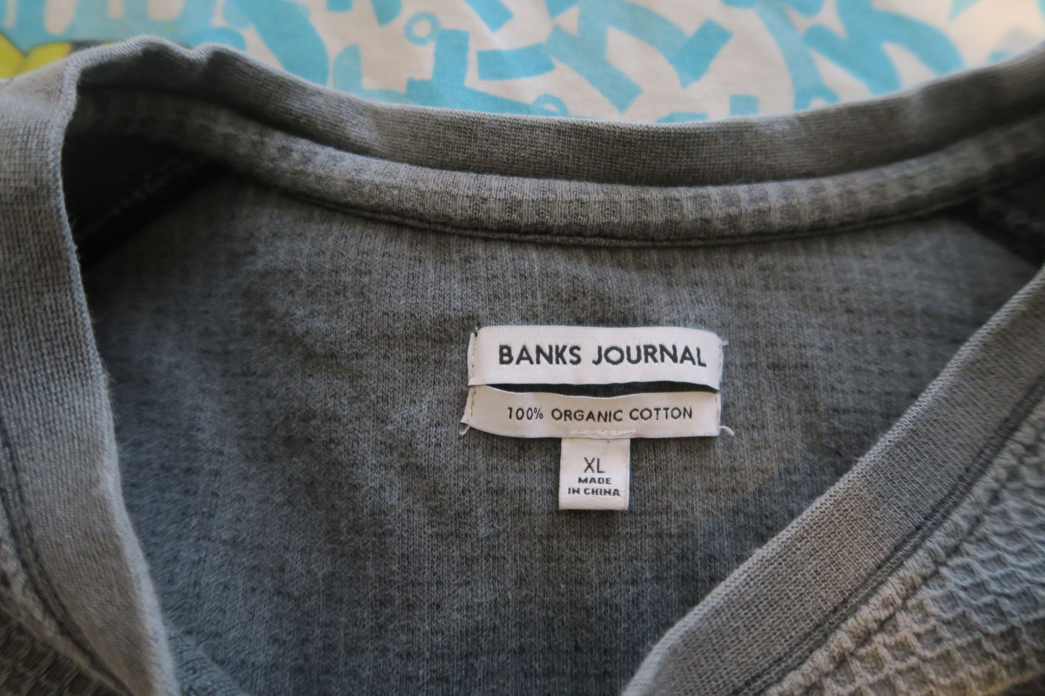 Banks Journal Banks Journal Waffle Thermal L/S Shirt Organic Cotton Size US XL / EU 56 / 4 - 3 Thumbnail