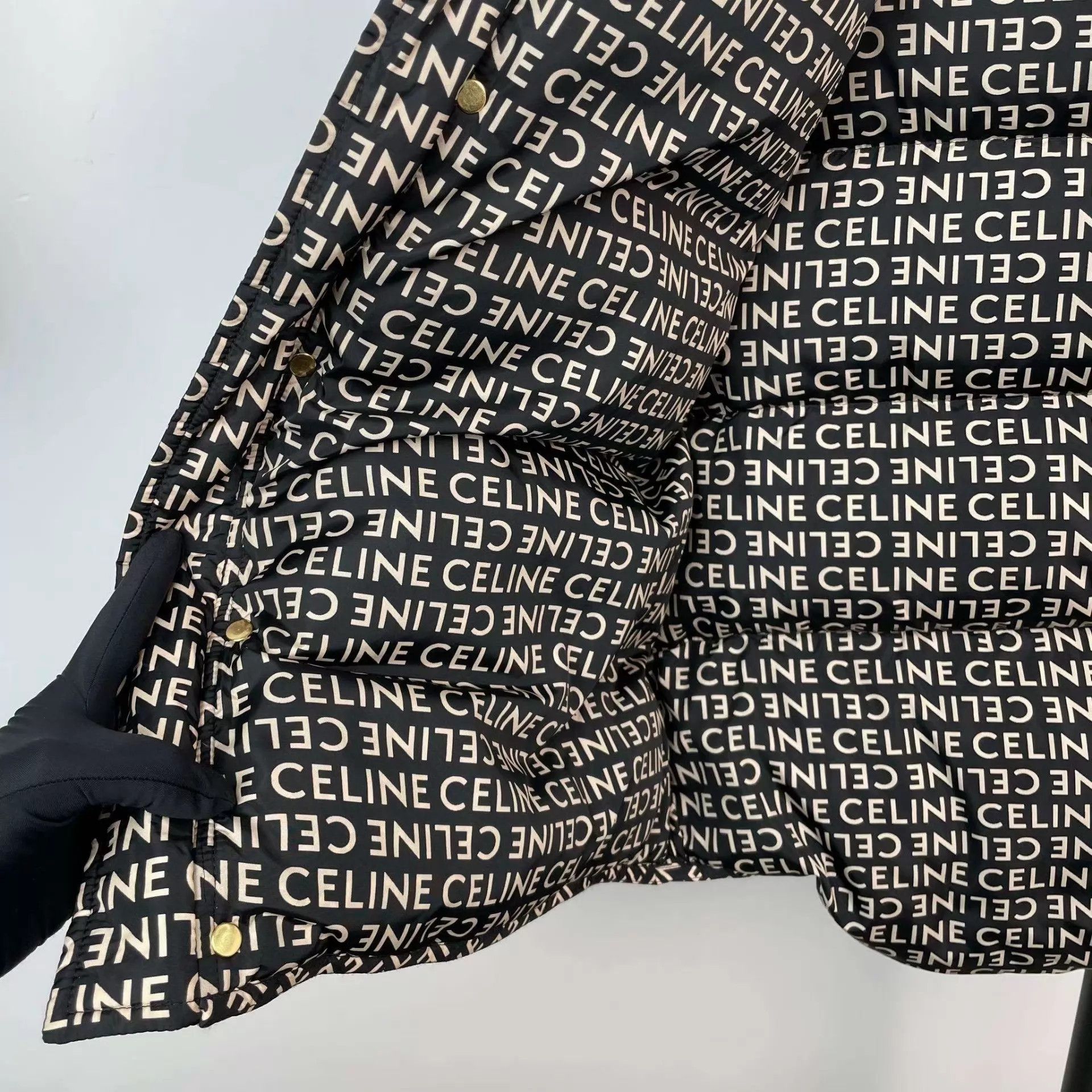 Celine Celine logo print vest black Size XS / US 0-2 / IT 36-38 - 9 Thumbnail