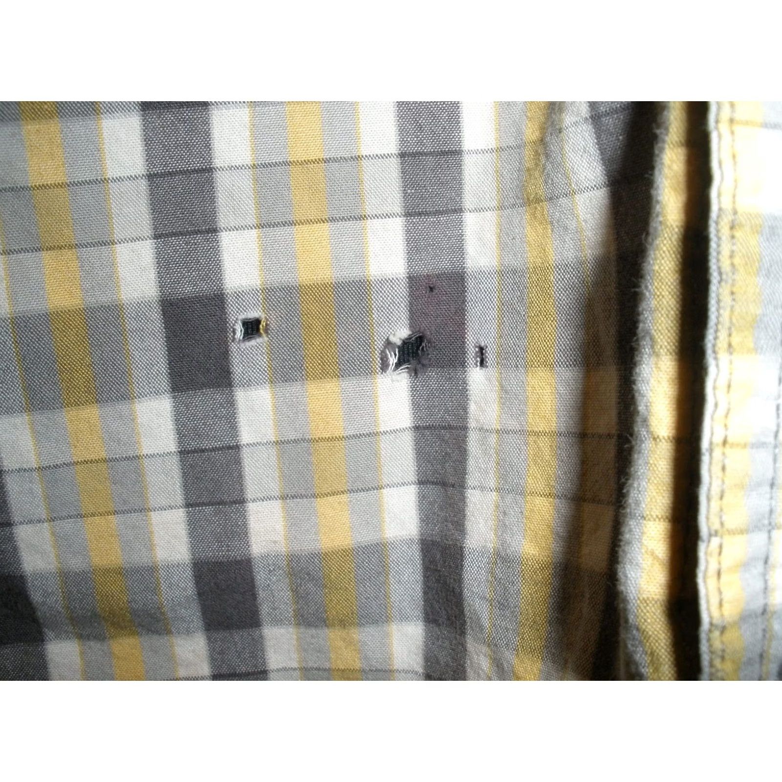 Carhartt Carhartt Shirt Plaid Button-Up Short Sleeve Mens XL Relaxed Fit Multicolor Cotton Twill Canvas Button-Down Collar Crew? Size US XL / EU 56 / 4 - 3 Thumbnail