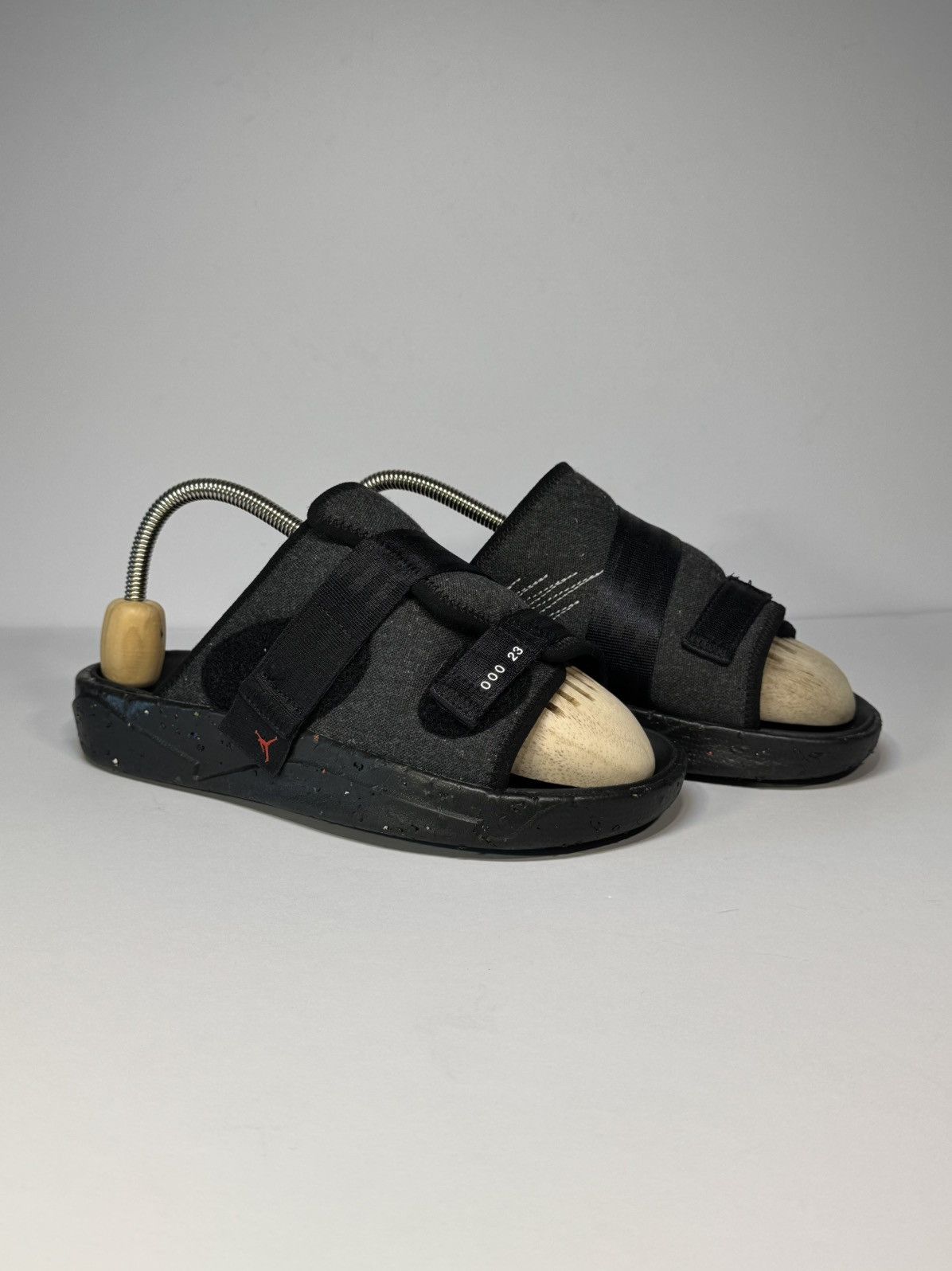 Jordan Brand Air Jordan Crater Slides Black Sz 8 Flip Flops Drill Size US 7 / EU 40 - 1 Thumbnail