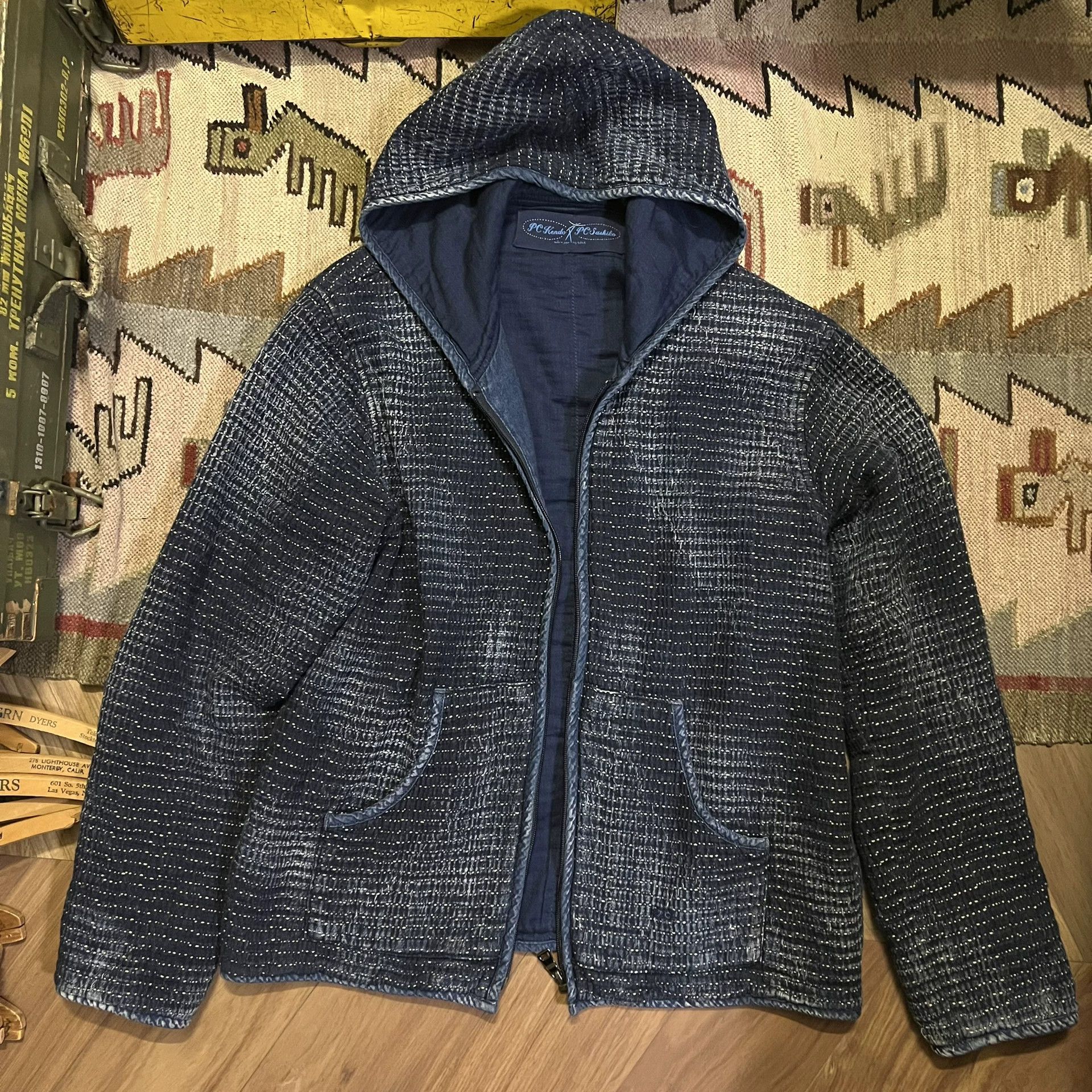 Kendo Sashiko Light Zip Parka