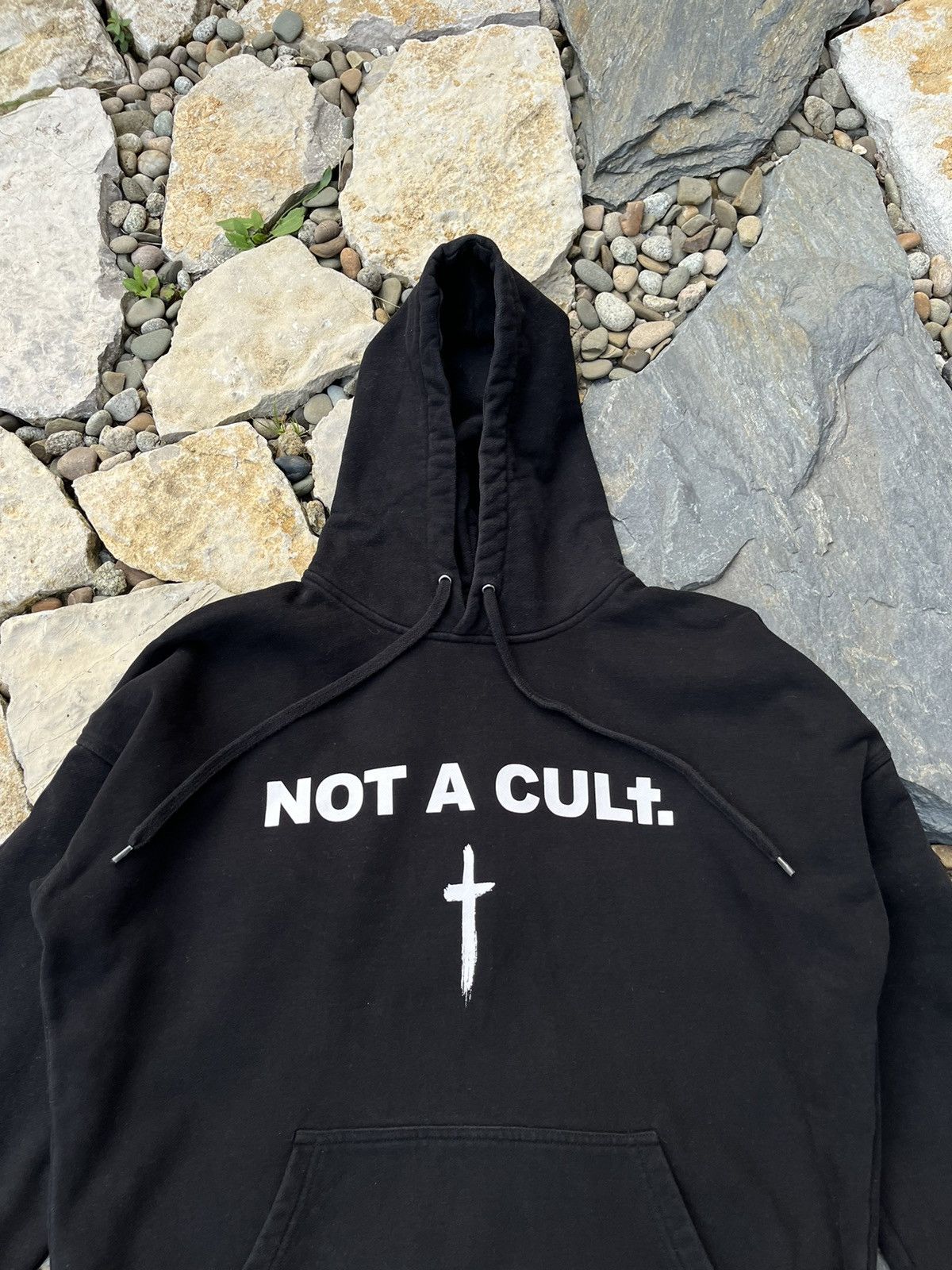 Band Tees × Designer Saint JHN Not A Cult hoodie cross y2k Christian Sex Club Size US L / EU 52-54 / 3 - 4 Thumbnail
