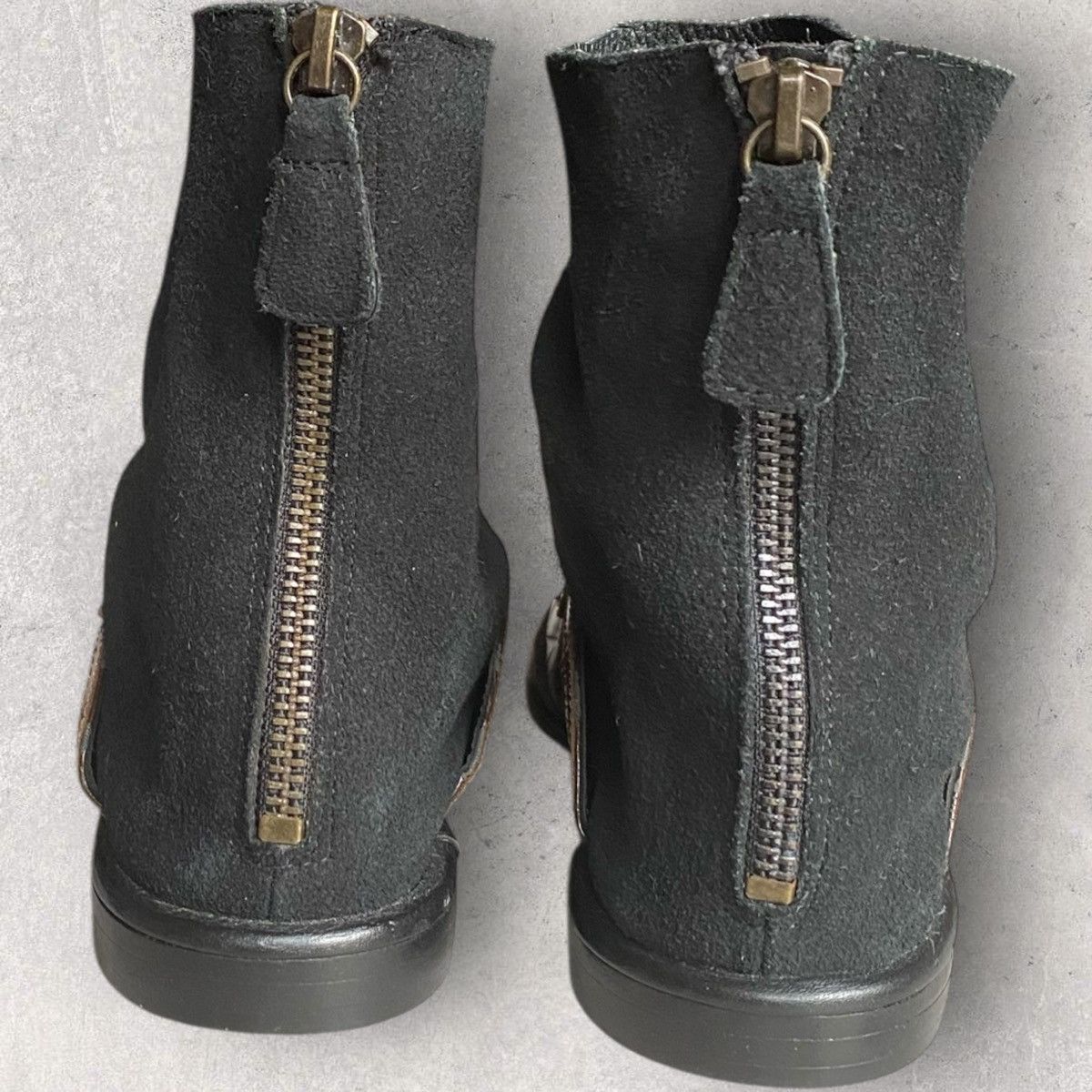 Loewe SS17 Sock Boots Croc Embossed Size US 7 / IT 37 - 6 Thumbnail