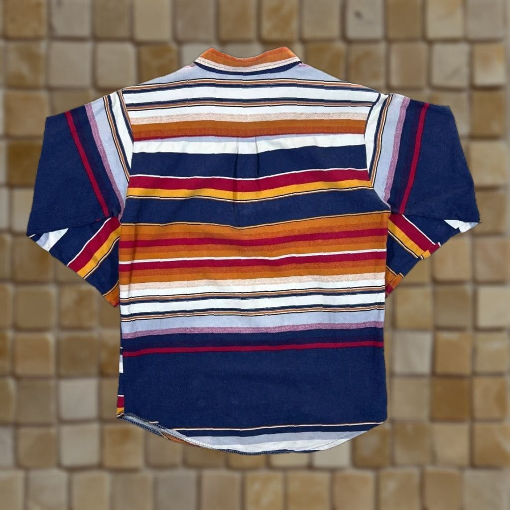 Vintage VINTAGE TIPICOSI STYLE Colour Block Multi Striped Long Sleeve Shirt Small Medium Shirt Mens Subscribers Size US S / EU 44-46 / 1 - 1 Thumbnail