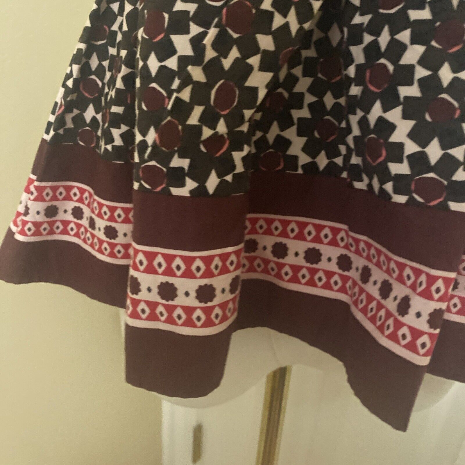 Kate Spade Kate Spade Geometric Sleeveless Peplum Top XS Size XS / US 0-2 / IT 36-38 - 4 Thumbnail