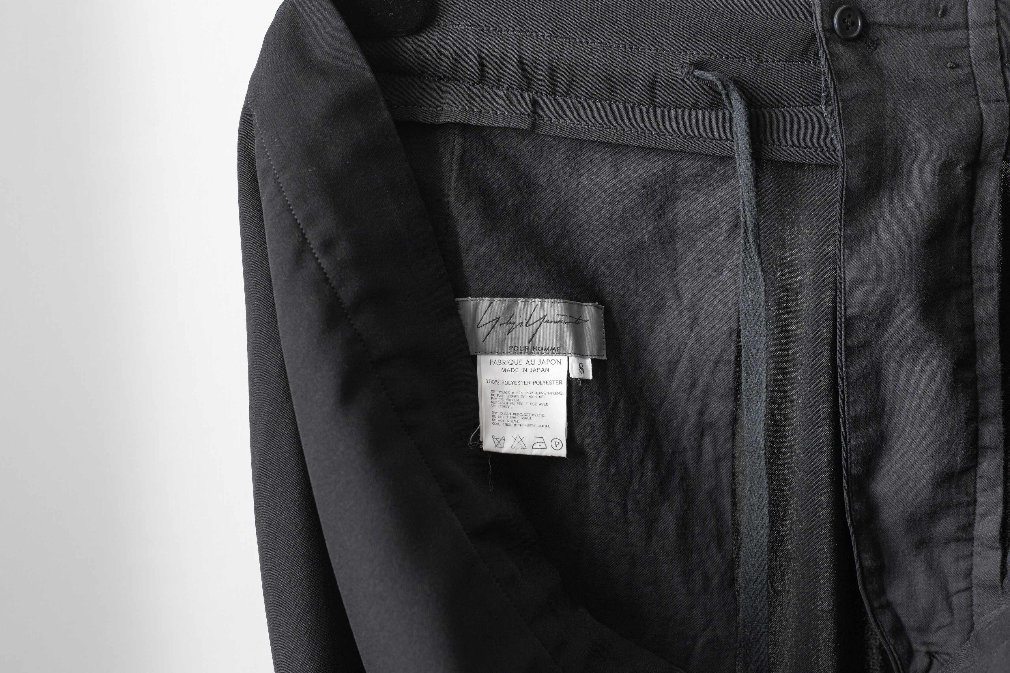 Yohji Yamamoto cropped polyester pants Size US 32 / EU 48 - 4 Thumbnail