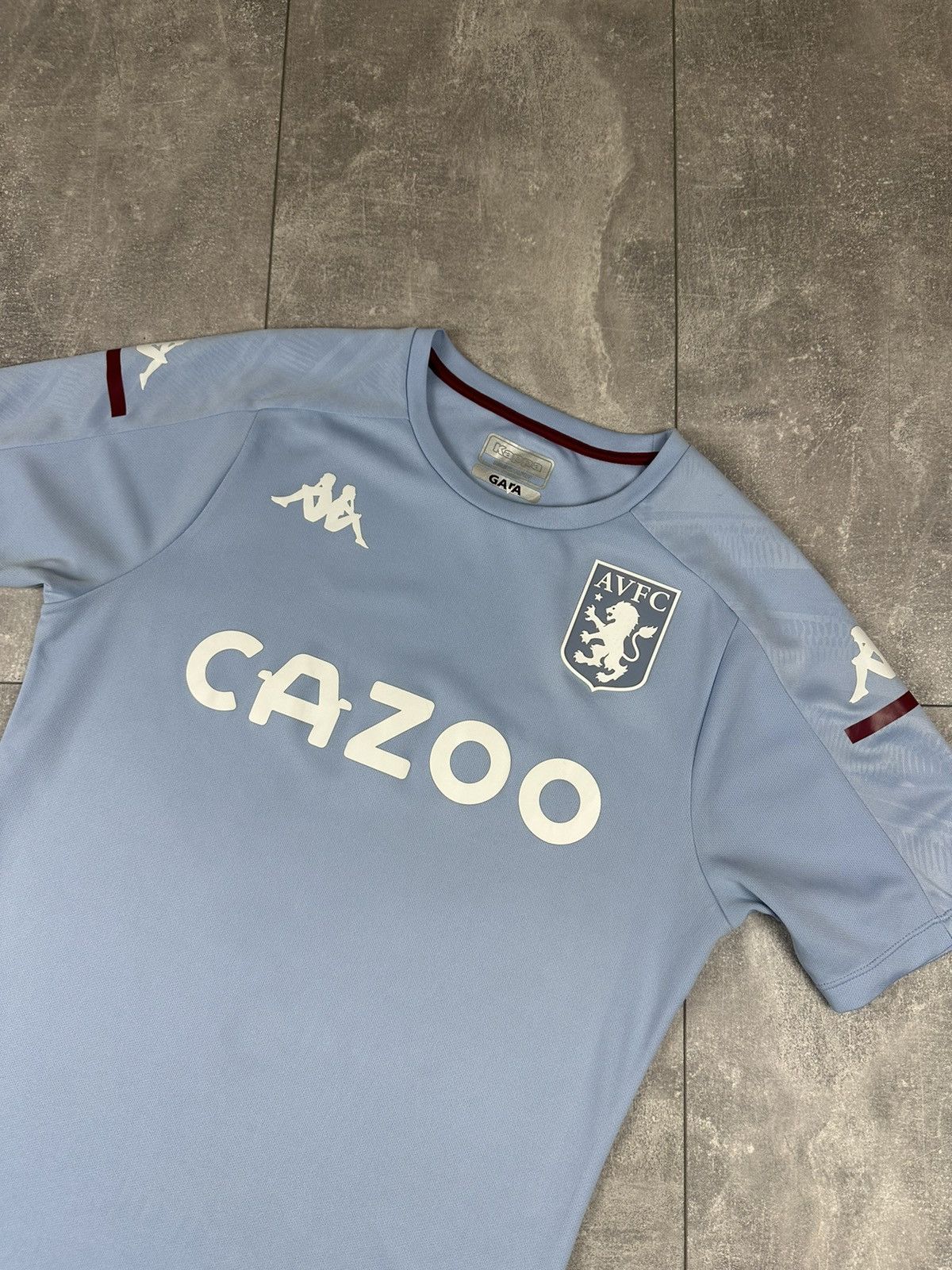 Kappa Kappa Aston Villa Fc 2020/21 Home Soccer Jersey Size US M / EU 48-50 / 2 - 2 Thumbnail