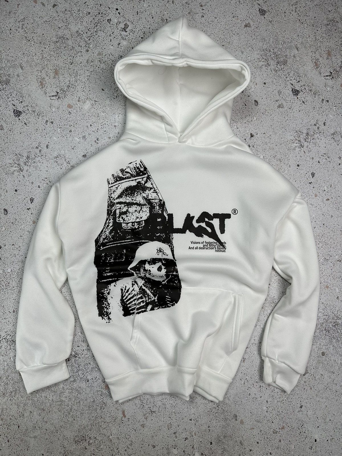 Beauty Beast × If Six Was Nine × Japanese Brand Blast Hoodie Men Style M size Soldier Zombie Hype Streetwear Size US M / EU 48-50 / 2 - 1 Thumbnail