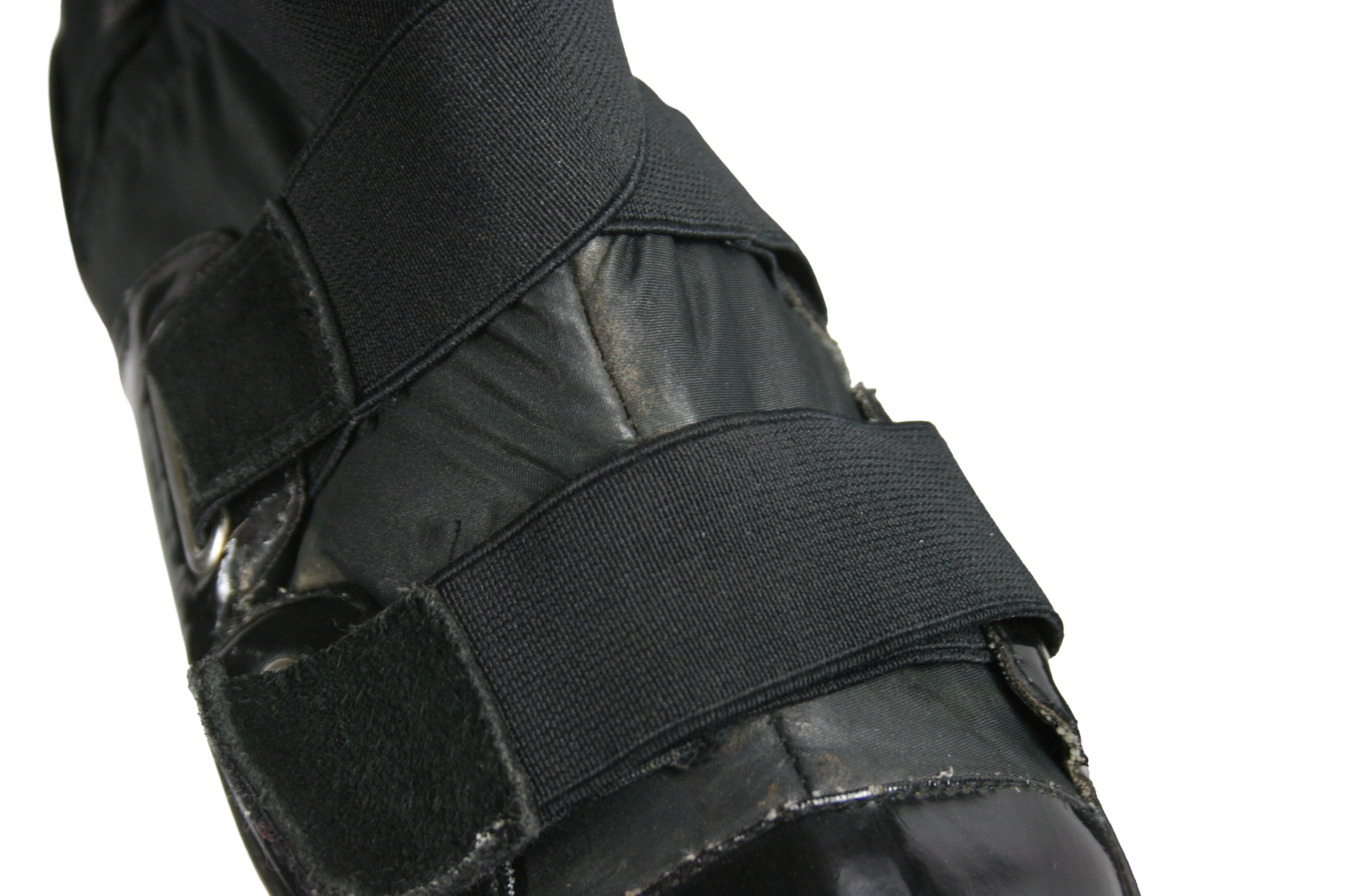 Miss Sixty 00S Y2K Straps Distressed Knee High Boots Vintage Size US 10 / IT 40 - 11 Thumbnail