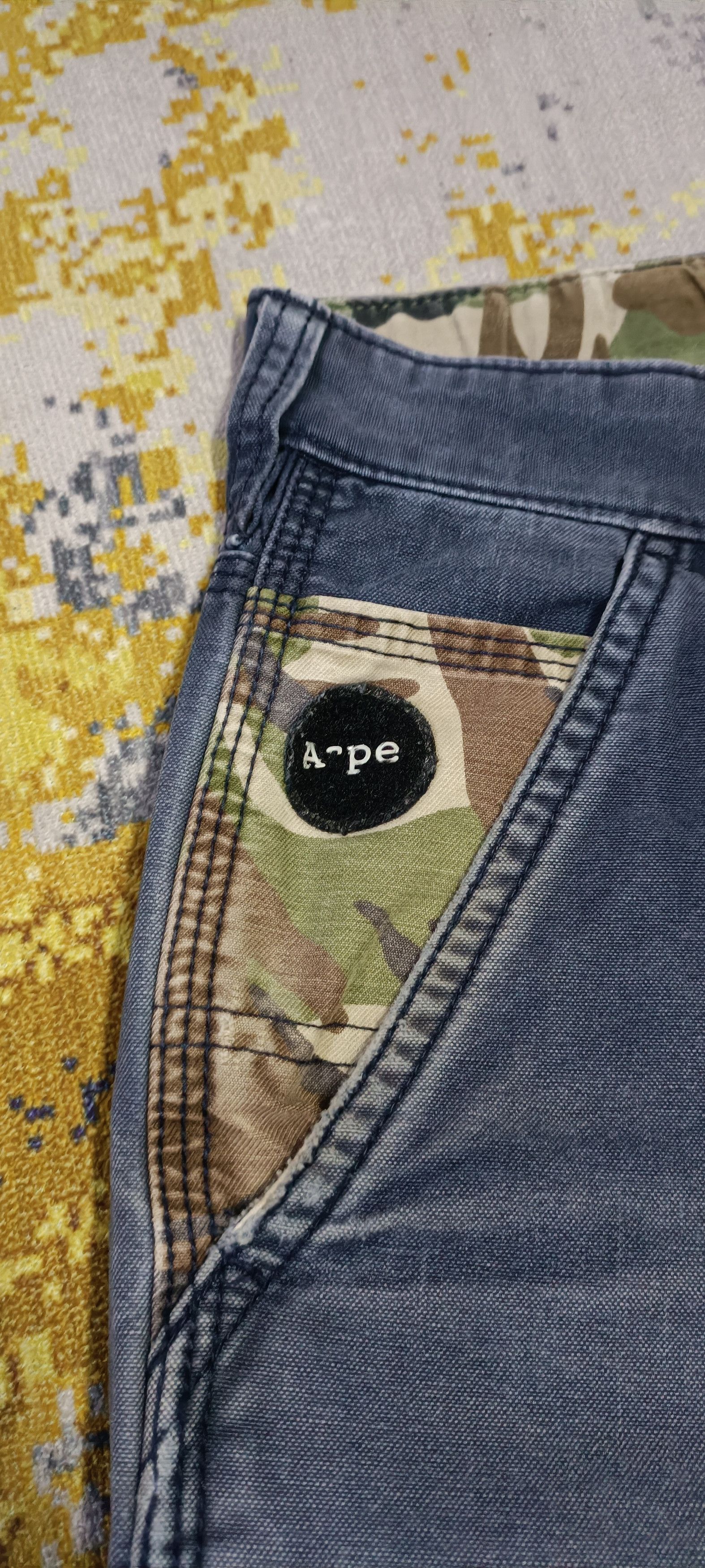 Aape × Bape Aape by Bape - Shorts Pant Size US 36 / EU 52 - 3 Thumbnail