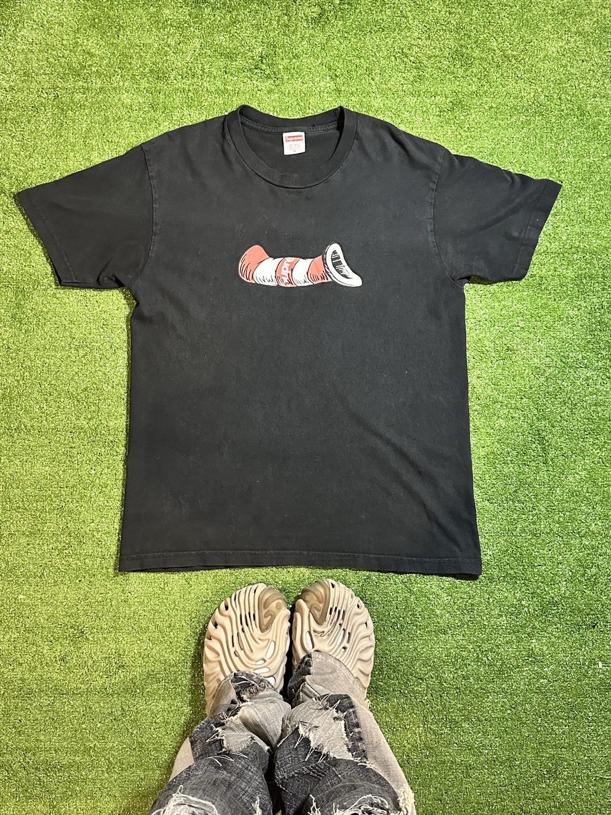 Band Tees × Vintage Cat & the Hat Supreme Tee Size US S / EU 44-46 / 1 - 1 Thumbnail