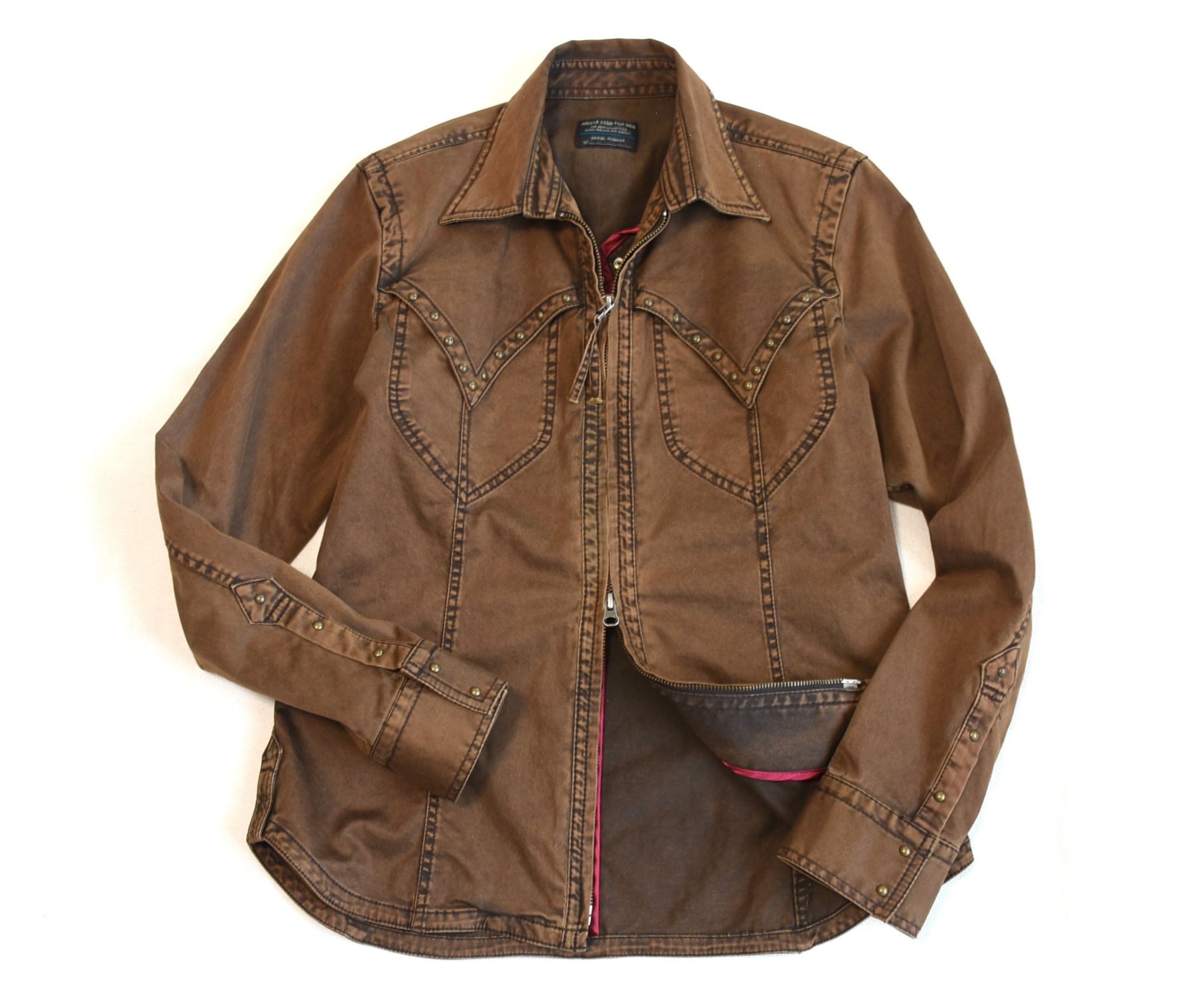 Japanese Brand Nicole Club For Men mudwash Jacket Size US S / EU 44-46 / 1 - 8 Thumbnail