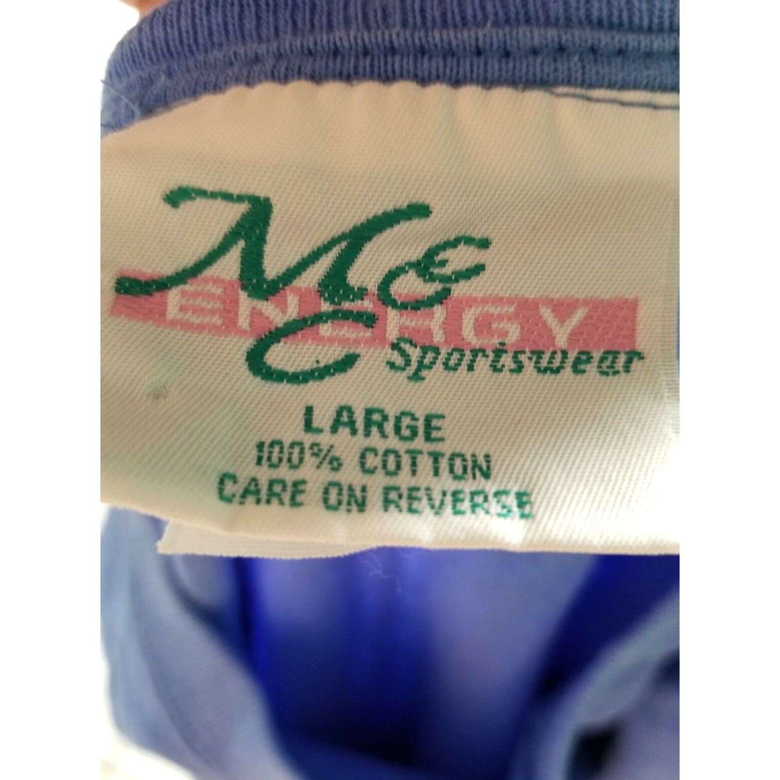 Vintage VINTAGE Best Mom Hands Down MT L Embroidered T Shirt Unisex Adults Blue Crew Neck Short Sleeve Cotton Polyester Size US L / EU 52-54 / 3 - 3 Thumbnail