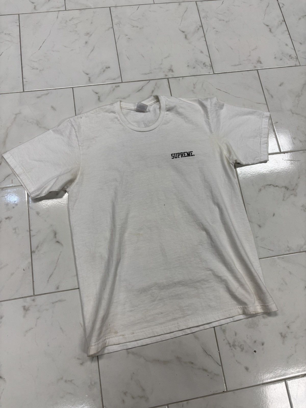 Supreme Supreme Fighter tee Def Jam Fight for NY white Size US M / EU 48-50 / 2 - 3 Thumbnail