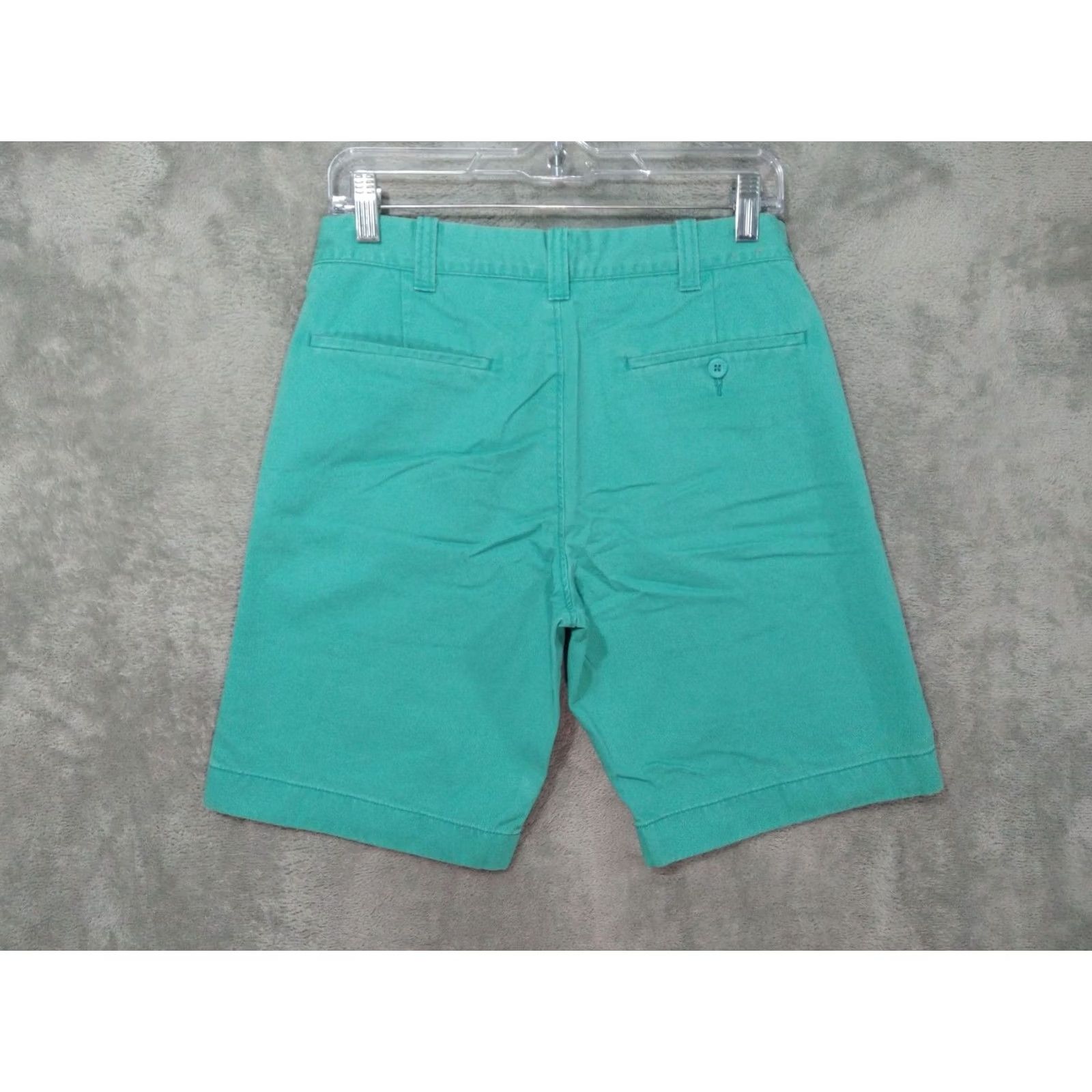 J.Crew J.CREW Shorts Mens 29 x 9 Mint Green Chino Flat Front Preppy Vintage: No No Size US 29 - 2 Thumbnail