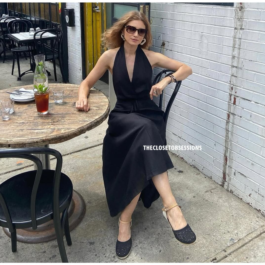 Zara ZARA BLOGGER FAVE!!! Linen Blend Midi Dress NWT Size L / US 10 / IT 46 - 22 Thumbnail