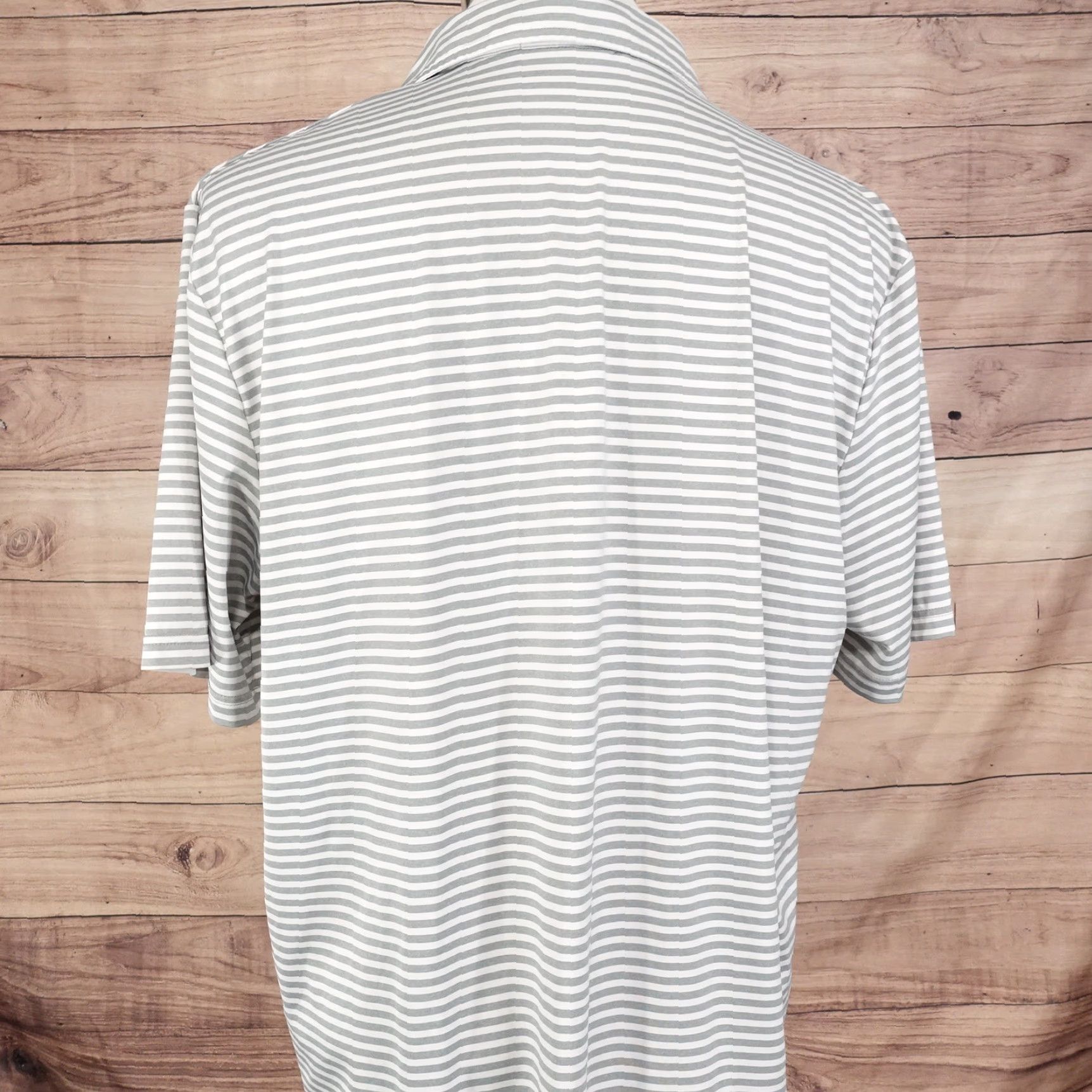 RLX Ralph Lauren Vintage RLX Ralph Lauren Polo Shirt Men Large Short Sleeve Striped Wicking Golf Casual Size US L / EU 52-54 / 3 - 6 Thumbnail
