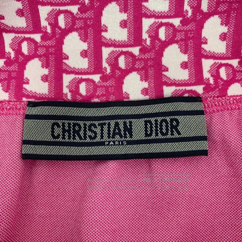 Dior Dior Pink logo jacquard full-print knitted skirt short ski Size 25" / US 0 / IT 36 - 6 Thumbnail