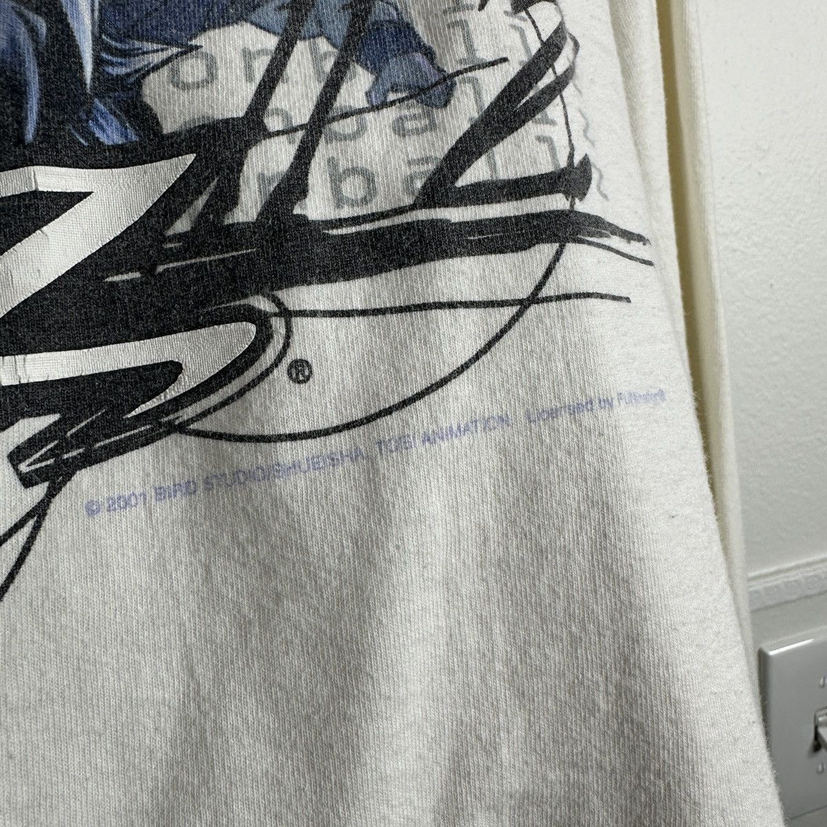 Vintage Vintage VTG Y2K Dragon Ball Z Longsleeve Tshirt White Goku Size US L / EU 52-54 / 3 - 4 Thumbnail