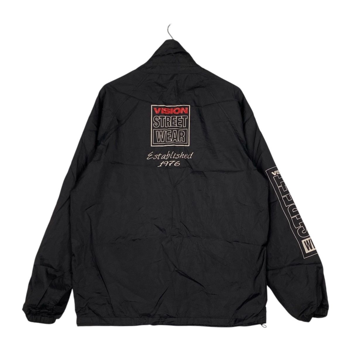 Designer × Vintage Vintage Lightjacket Vision Street Wear black Size US XL / EU 56 / 4 - 6 Thumbnail