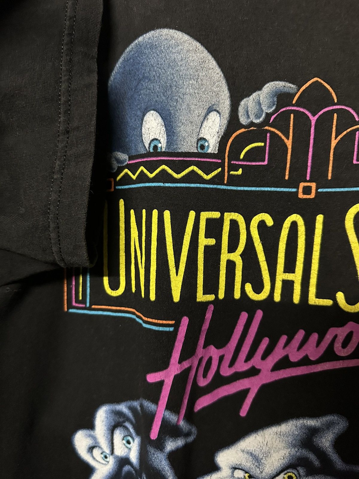 Disney Vintage 90s Casper Universal Studios Sun Faded Tee Size US M / EU 48-50 / 2 - 6 Thumbnail
