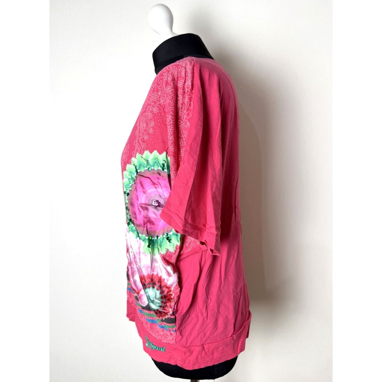 Desigual Desigual Croatia womens shirt Size L Pink Size L / US 10 / IT 46 - 2 Thumbnail