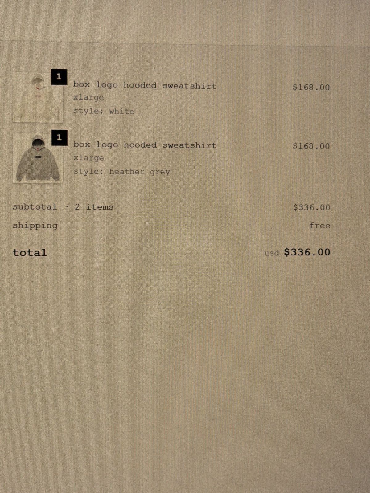 Supreme Box Logo Sweatshirt FW25 Size US XL / EU 56 / 4 - 2 Thumbnail