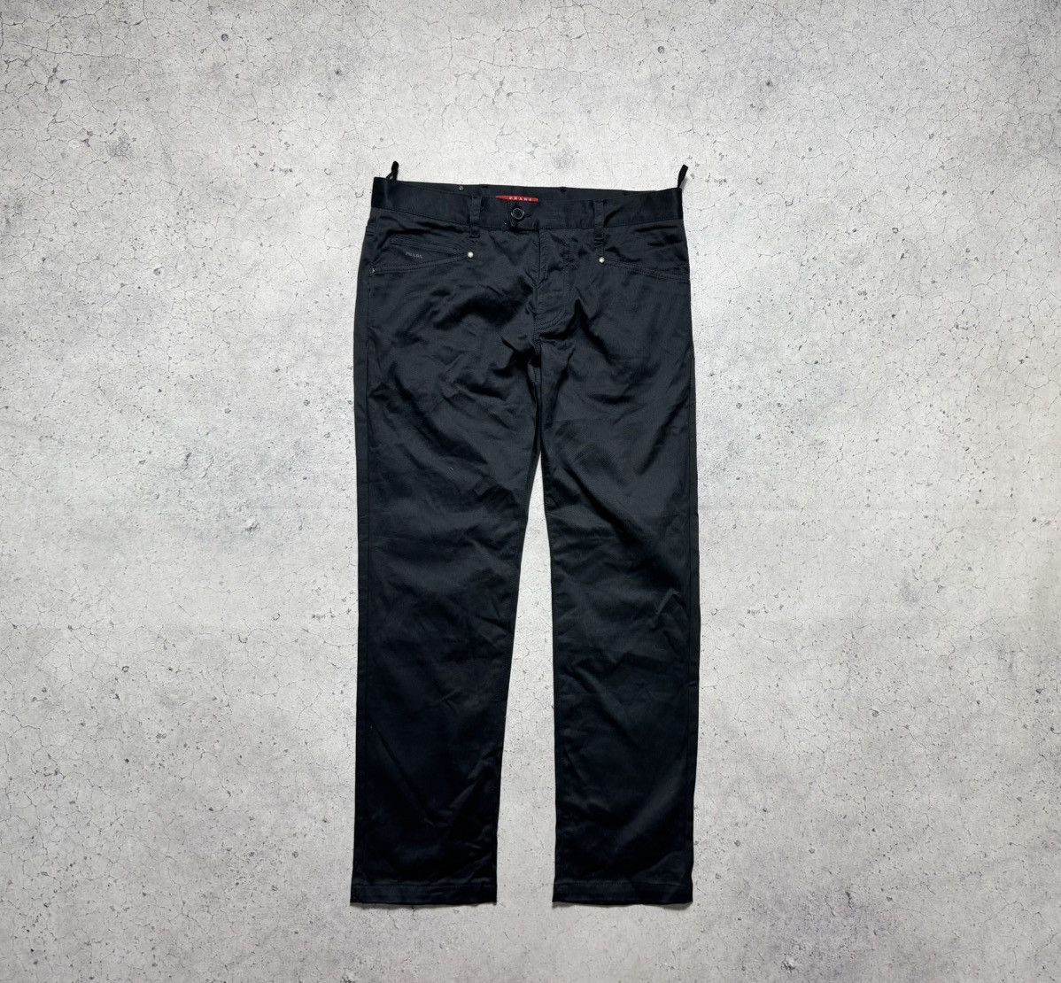 Prada Prada Luxury Cotton Pants Trousers Black Size US 32 / EU 48 - 1 Thumbnail