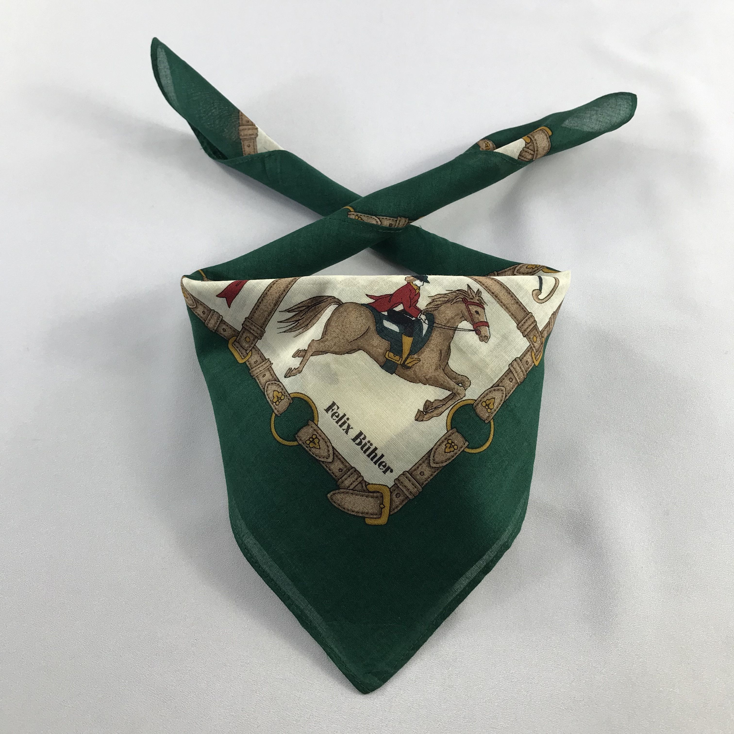 Vintage Felix Buhler Handkerchief / Bandana / Neckerchief C733 Size ONE SIZE - 1 Thumbnail