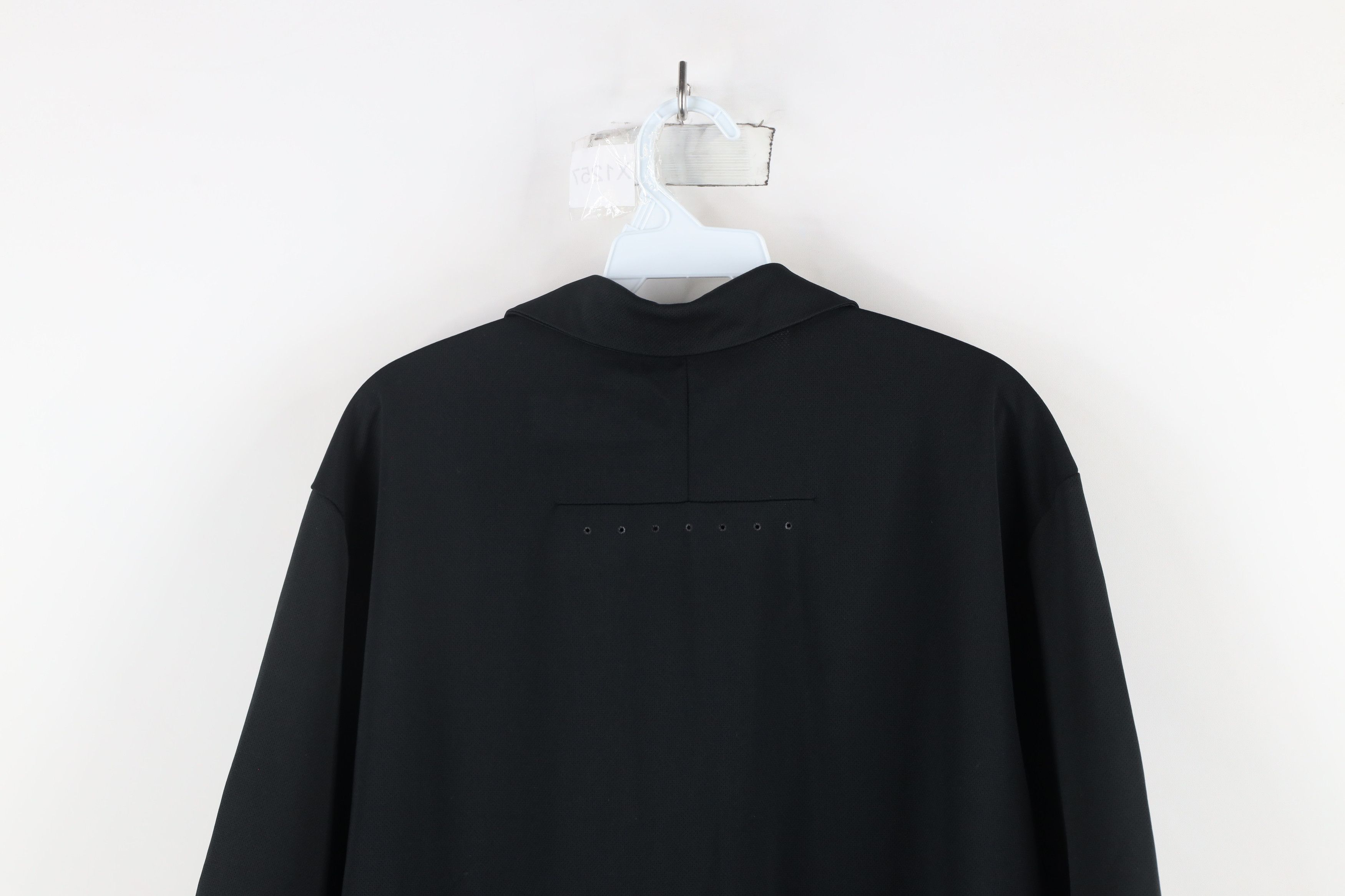 Adidas × Vintage Adidas Wofford University Football Collared Polo Shirt Black Size US XL / EU 56 / 4 - 17 Thumbnail