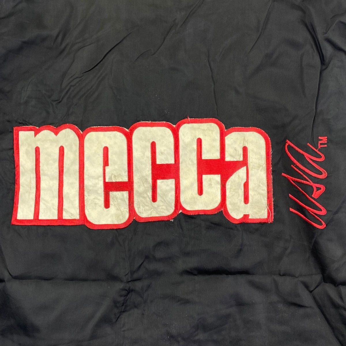 Mecca Y2K MECCA Usa Coach Jacket Big Logo Streetwear Faded Size US XL / EU 56 / 4 - 6 Thumbnail