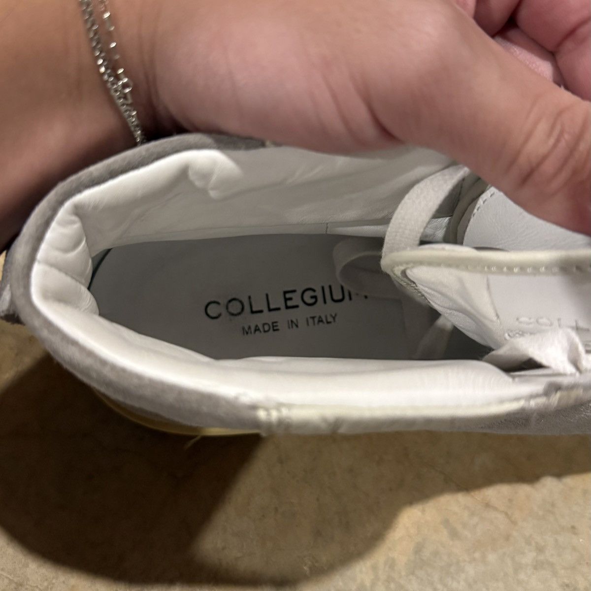 Collegium Collegium Pillar Destroyer High Platinum Suede US 13 Size US 13 / EU 46 - 14 Thumbnail