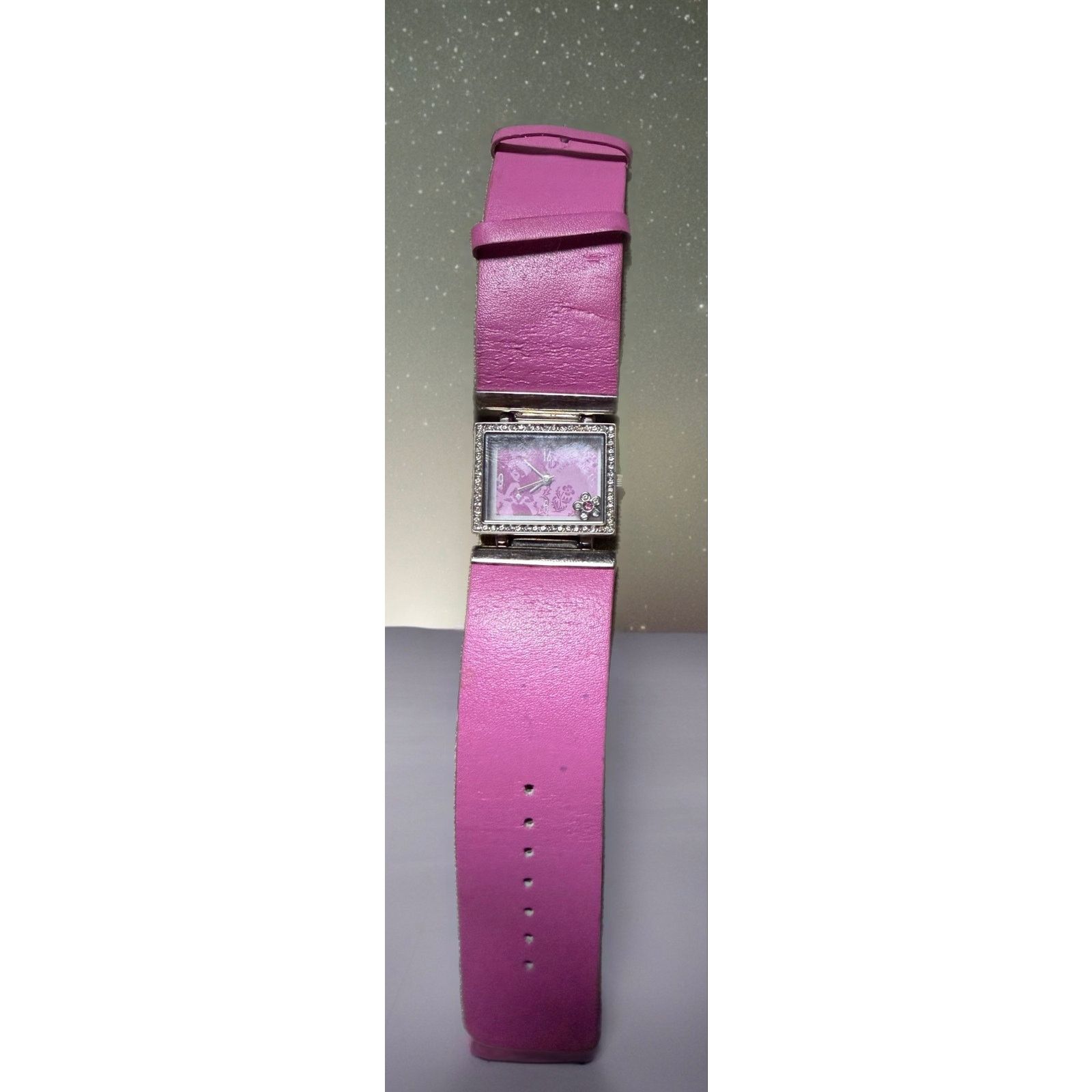 Disney Disney Tinkerbell Pink Watch Floating Charm Rhinestone Size ONE SIZE - 3 Thumbnail