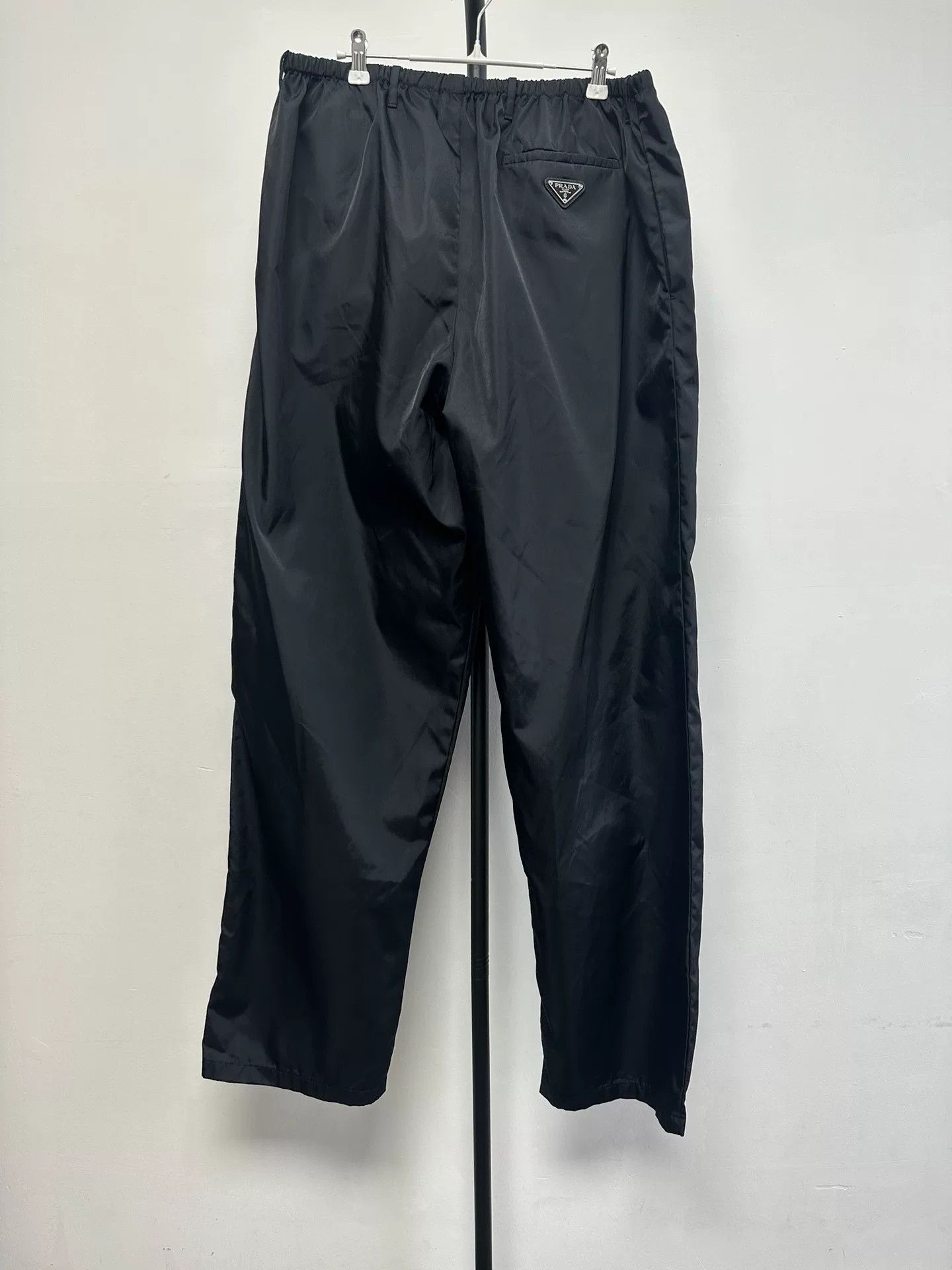 Prada PRADA Solid Straight-Leg Casual Pants Size US 32 / EU 48 - 1 Thumbnail