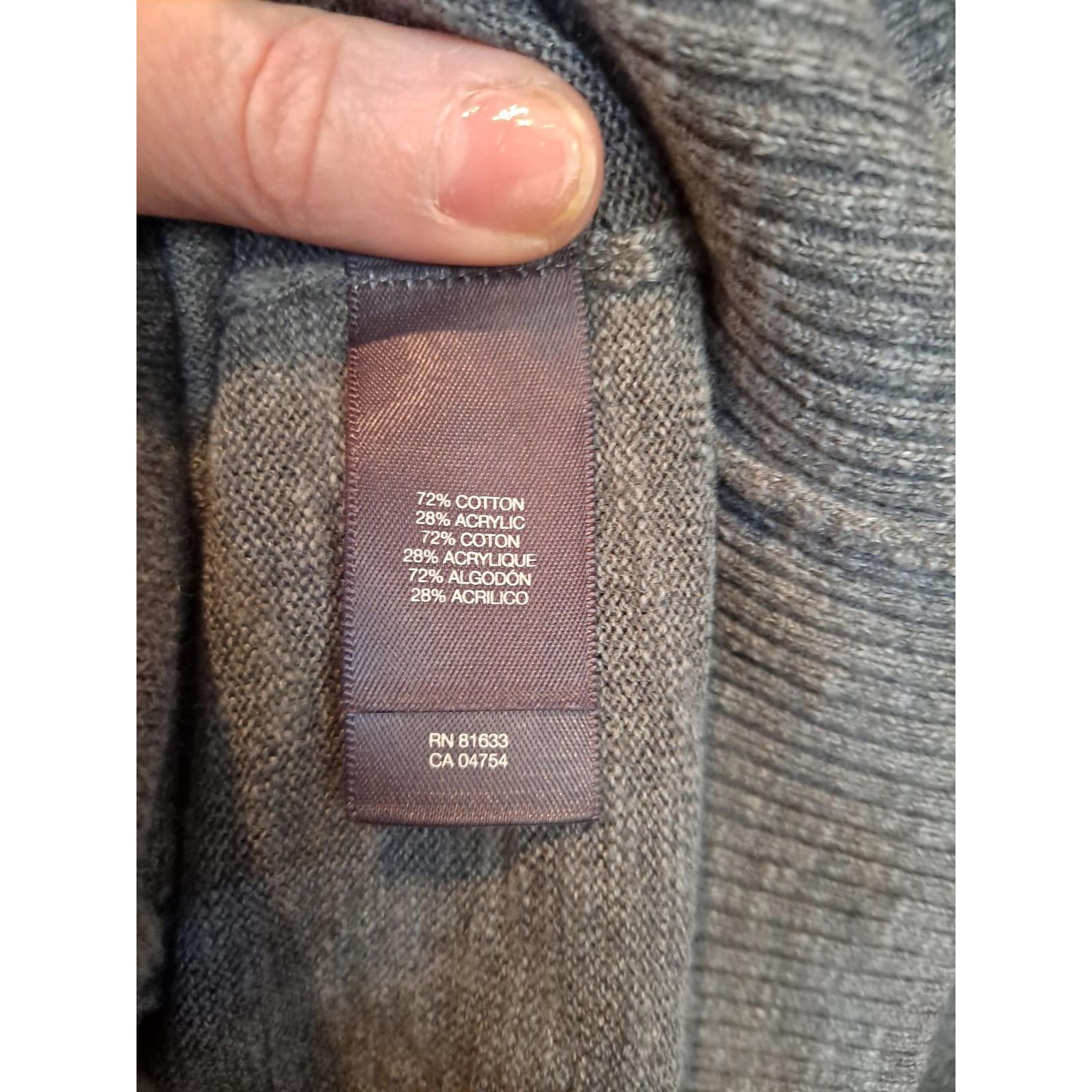 Other Kenneth Cole Reaction Hooded Gray Sweater Size XL Size US XL / EU 56 / 4 - 3 Thumbnail