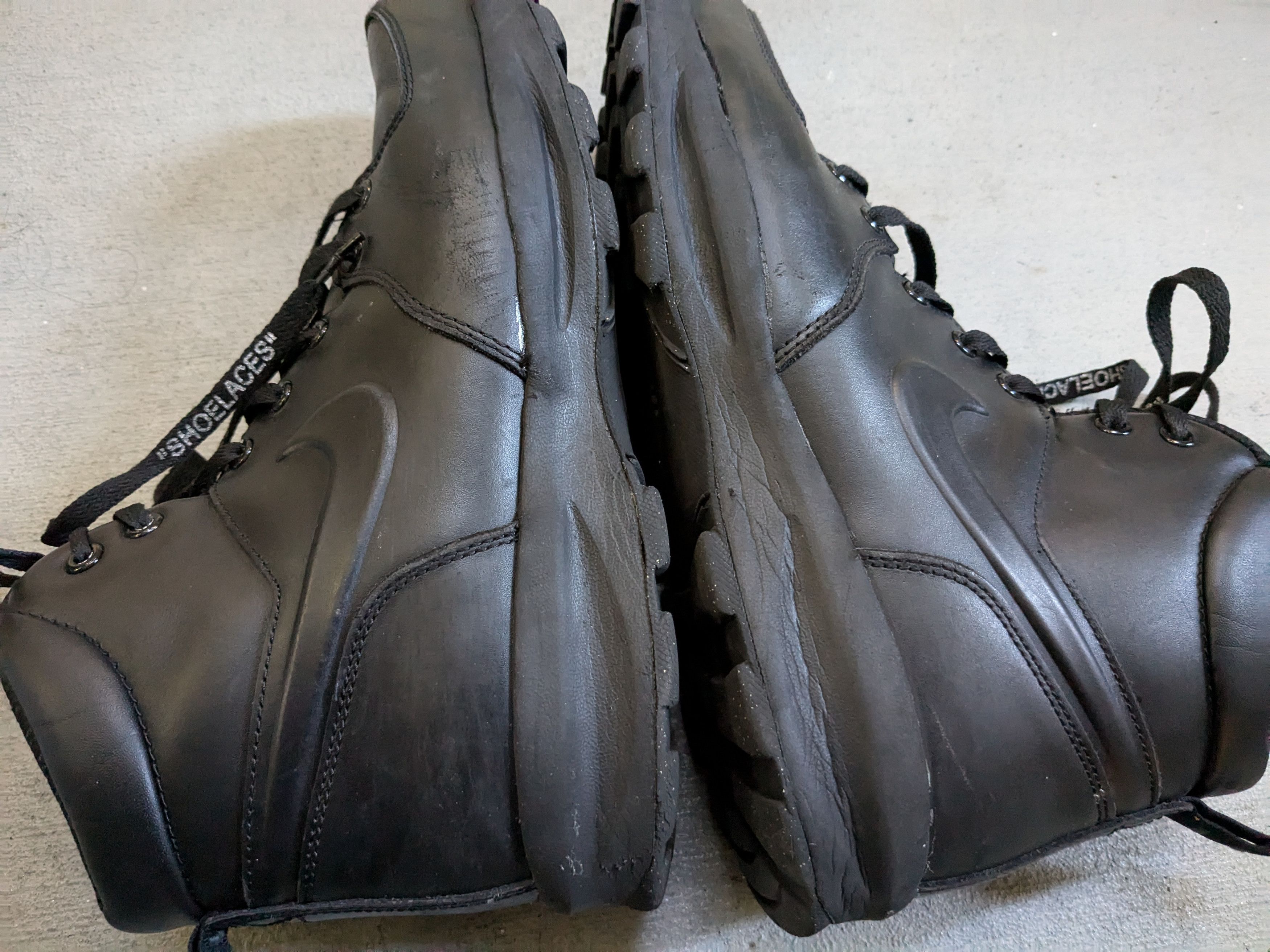 Nike Nike Manoa Boots Black 10.5 Leather Rubber 454350-003 Size US 10.5 / EU 43-44 - 6 Thumbnail