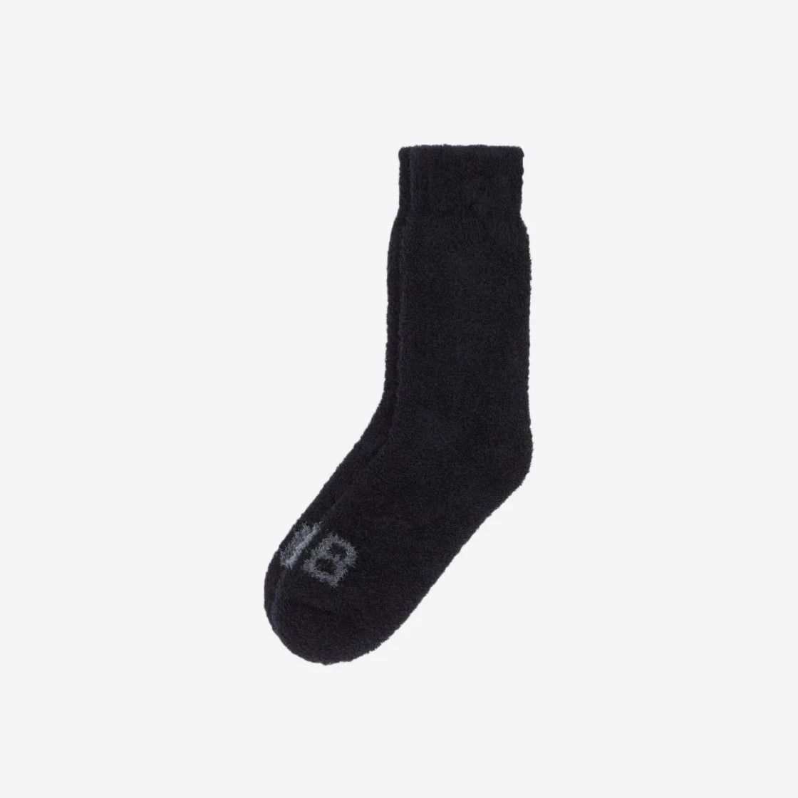 o1mt1gz1224 Size: OS / BB Homewear Socks in Black