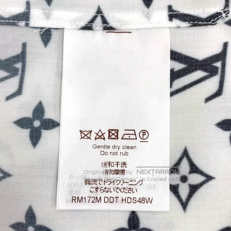 Louis Vuitton Louis Vuitton White logo presbyopic gradient full print la Size US L / EU 52-54 / 3 - 7 Thumbnail