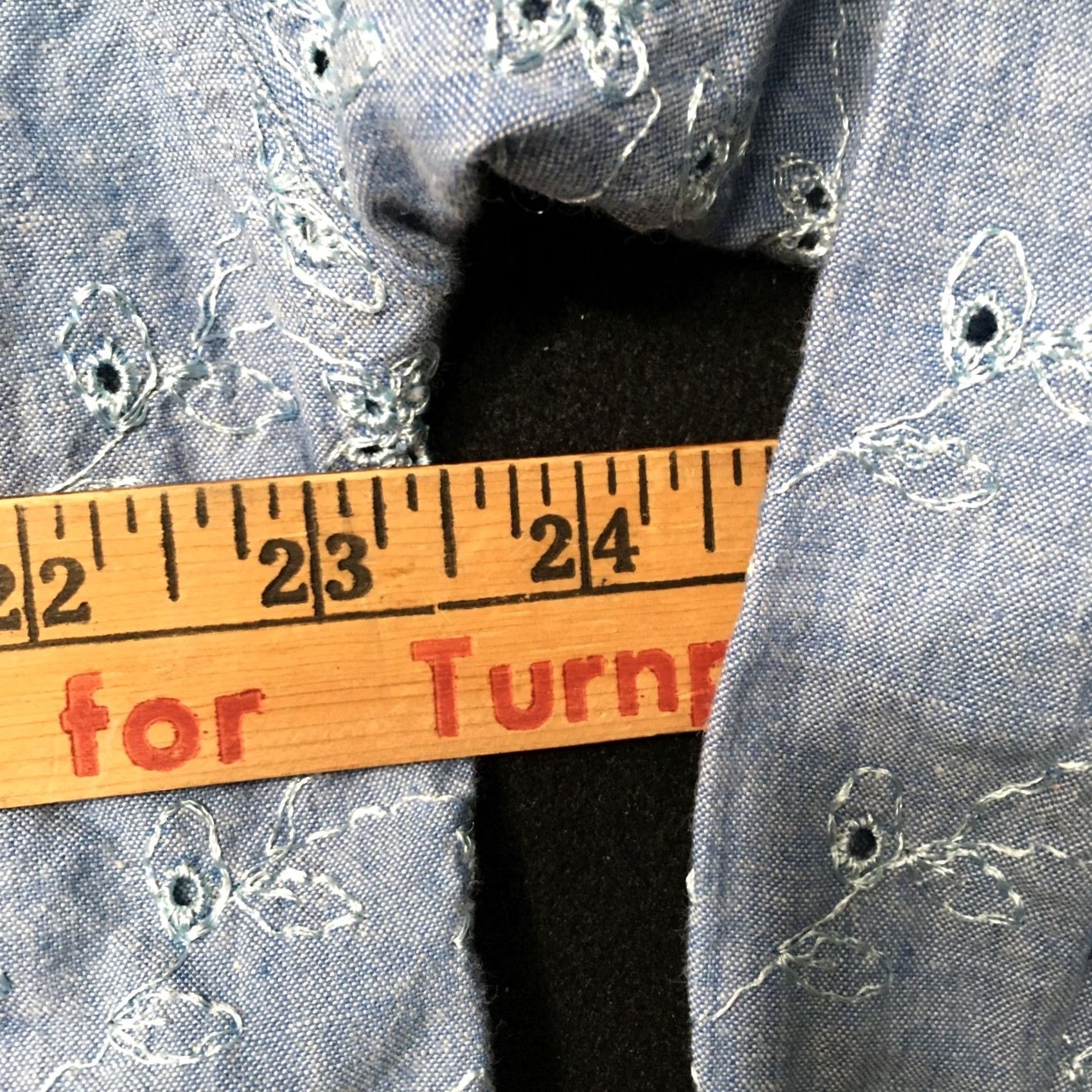Vintage VINTAGE QPS Western Embroidered womens Shirt Size large blue pocket Size L / US 10 / IT 46 - 5 Thumbnail