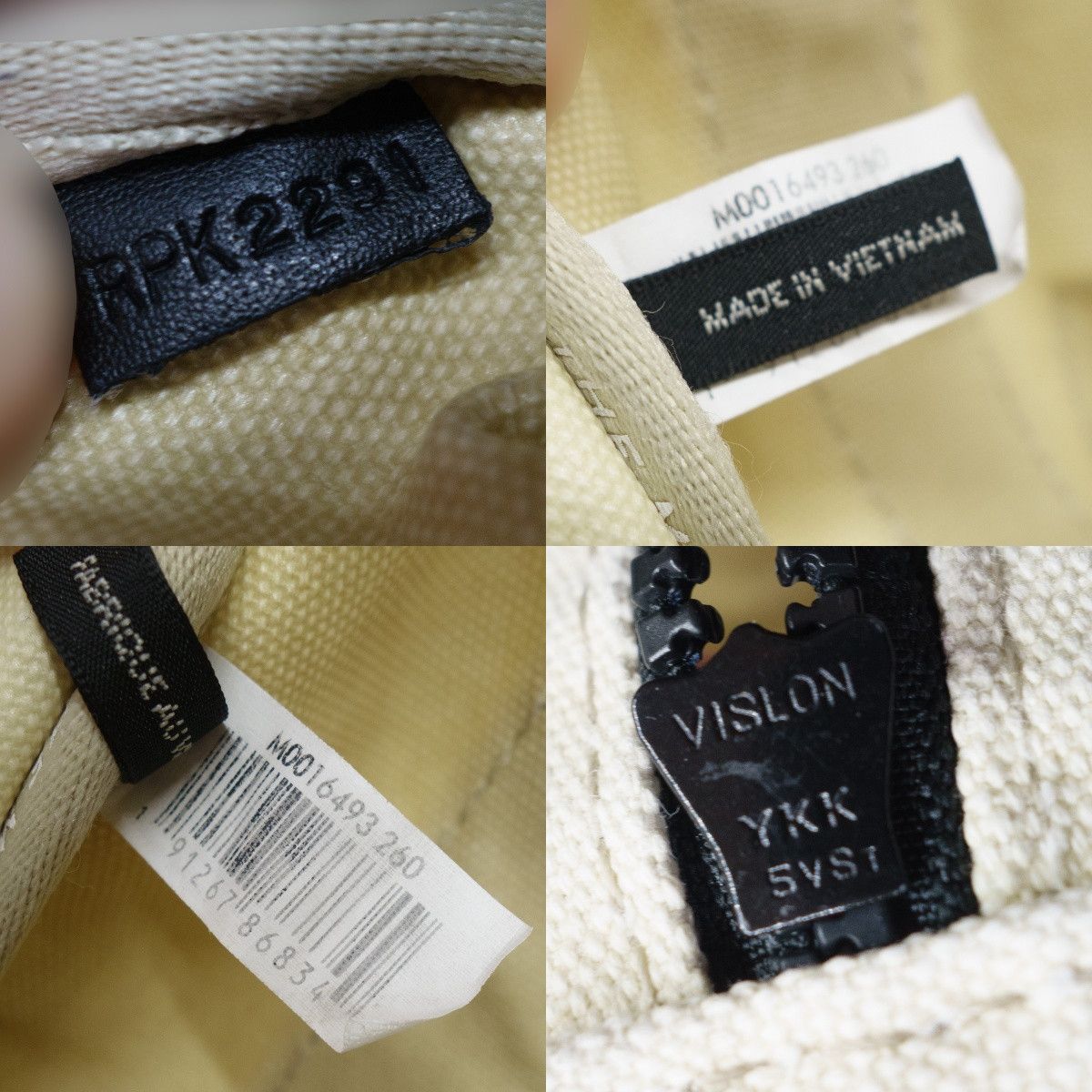 Marc Jacobs The Small Tote Bag Logo Canvas Bag Size ONE SIZE - 11 Thumbnail