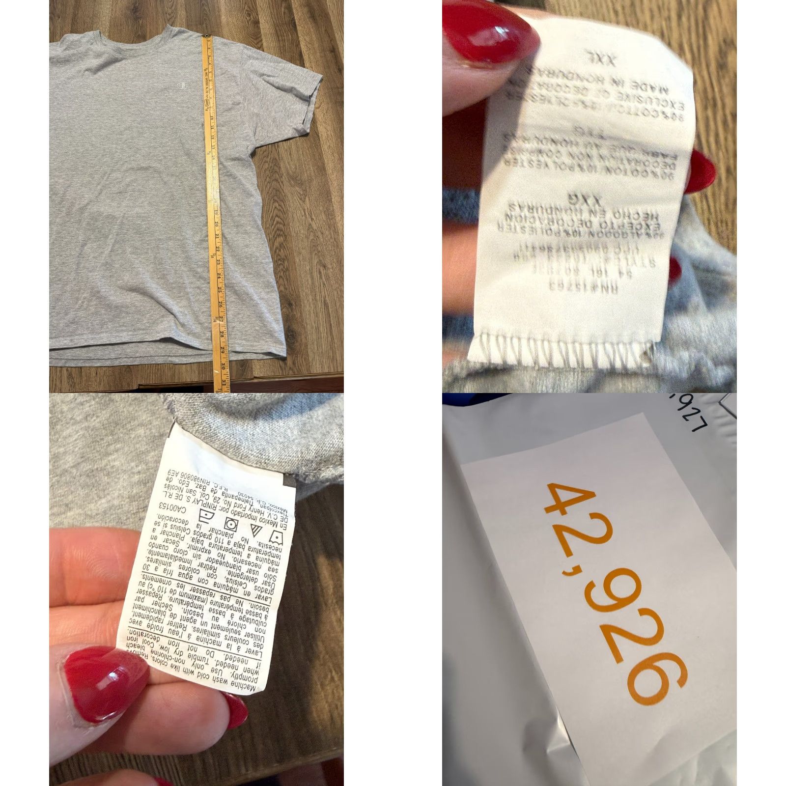 Champion VINTAGE? No. Size US XXL / EU 58 / 5 - 8 Thumbnail
