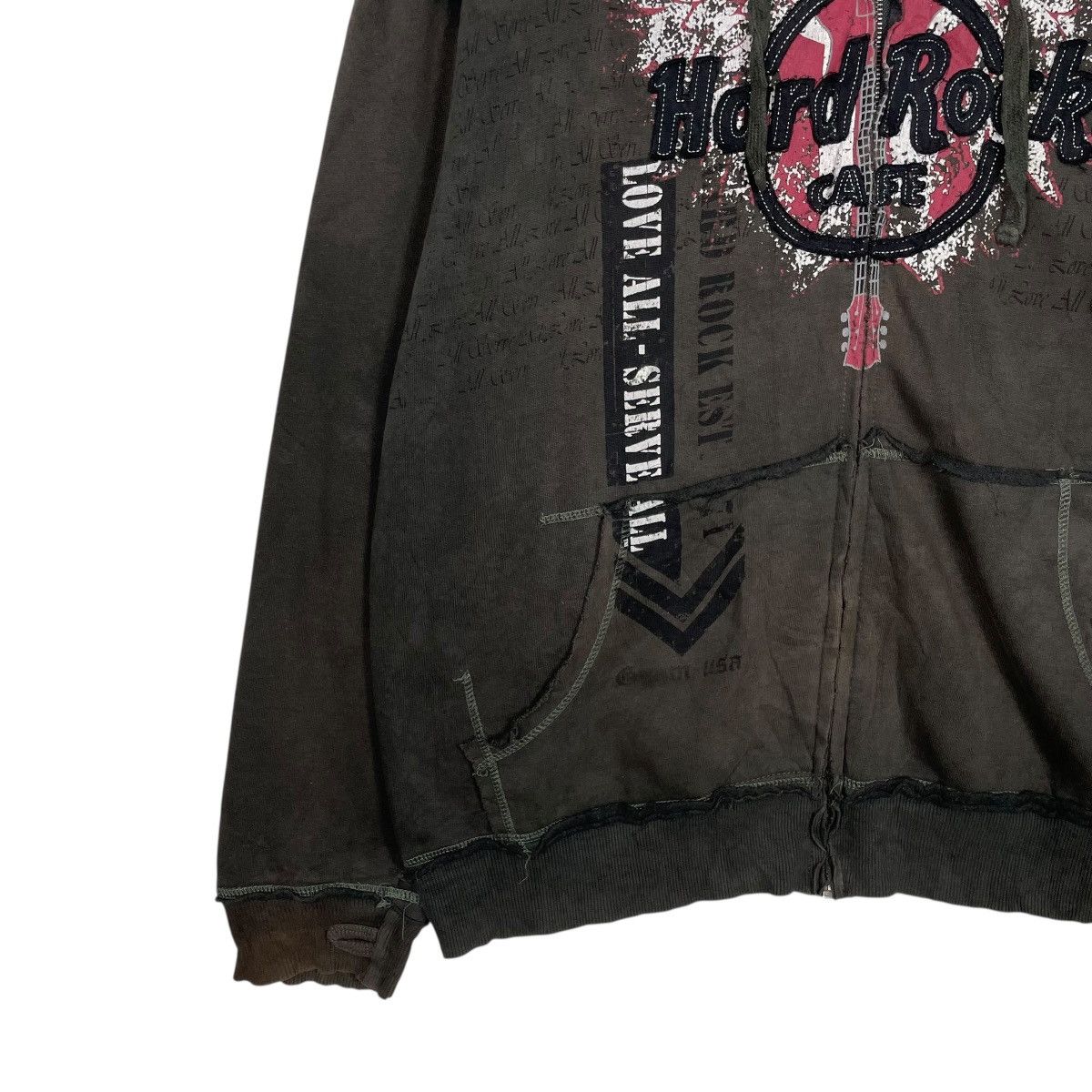 Hard Rock Cafe Hard Rock Cafe Zipper Hoodie Size US XL / EU 56 / 4 - 3 Thumbnail