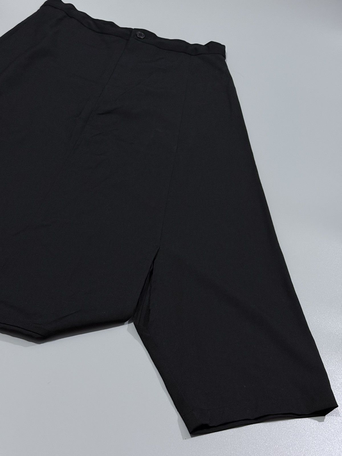 Yohji Yamamoto Yohji Yamamoto Wool Gabadine Saruel Skirt Pants Size 31" - 2 Thumbnail
