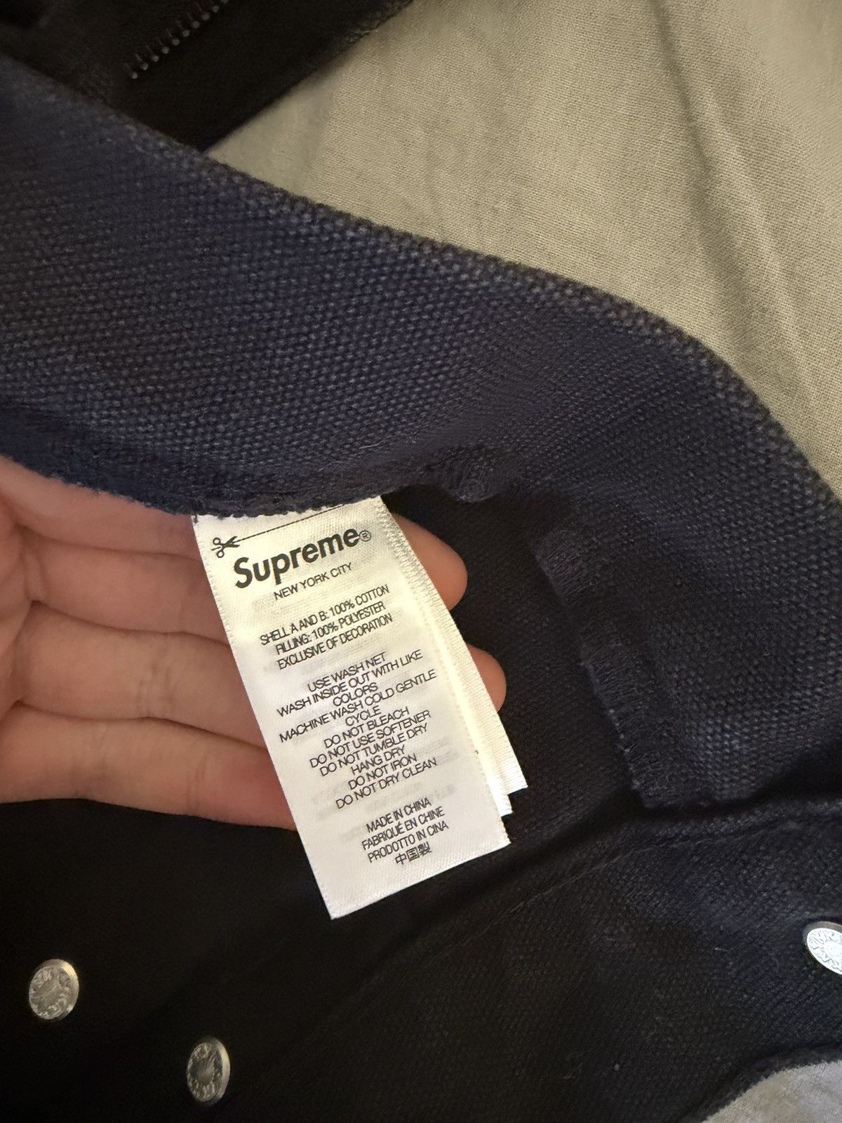 B.B. Simon × Supreme Supreme x B.B Simon Double Knee pants Size US 30 / EU 46 - 6 Thumbnail
