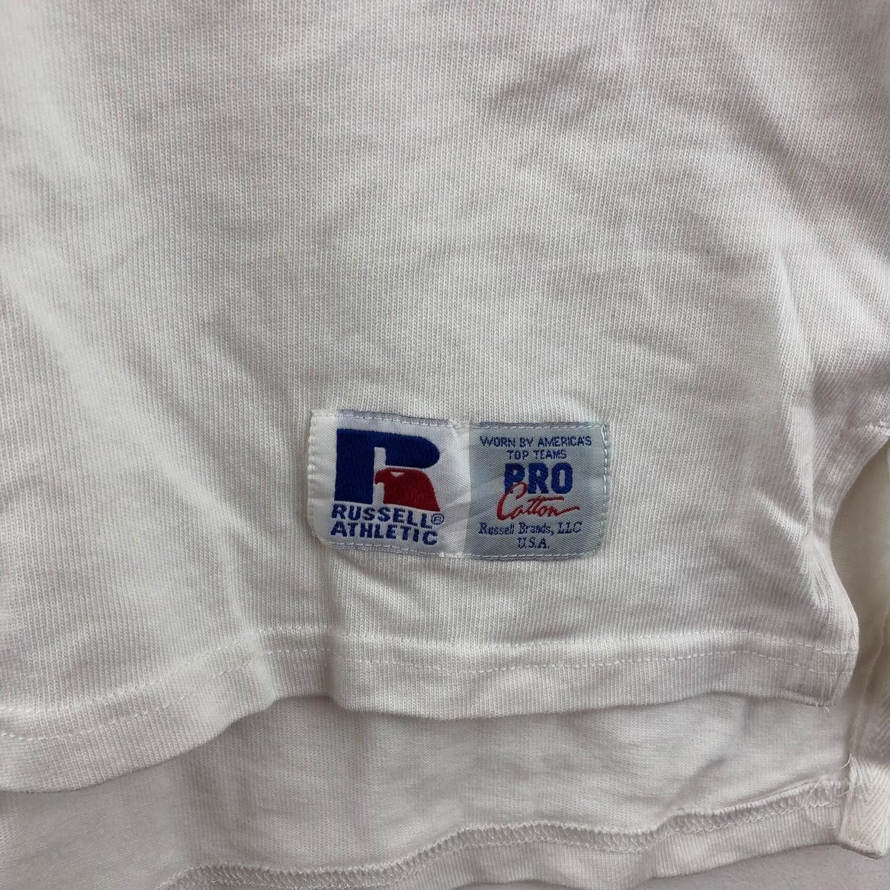 Russell Athletic Vintage RUSSELL ATHLETIC PRO Athletic Wear Cropped Tee Shirt Size M / US 6-8 / IT 42-44 - 5 Thumbnail