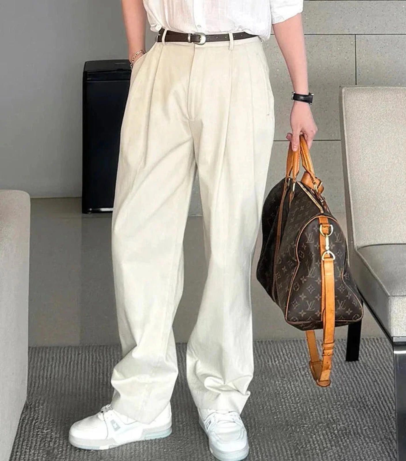 Other Stylish High-Waisted Wide-Leg Trousers Size US 32 / EU 48 - 8 Thumbnail