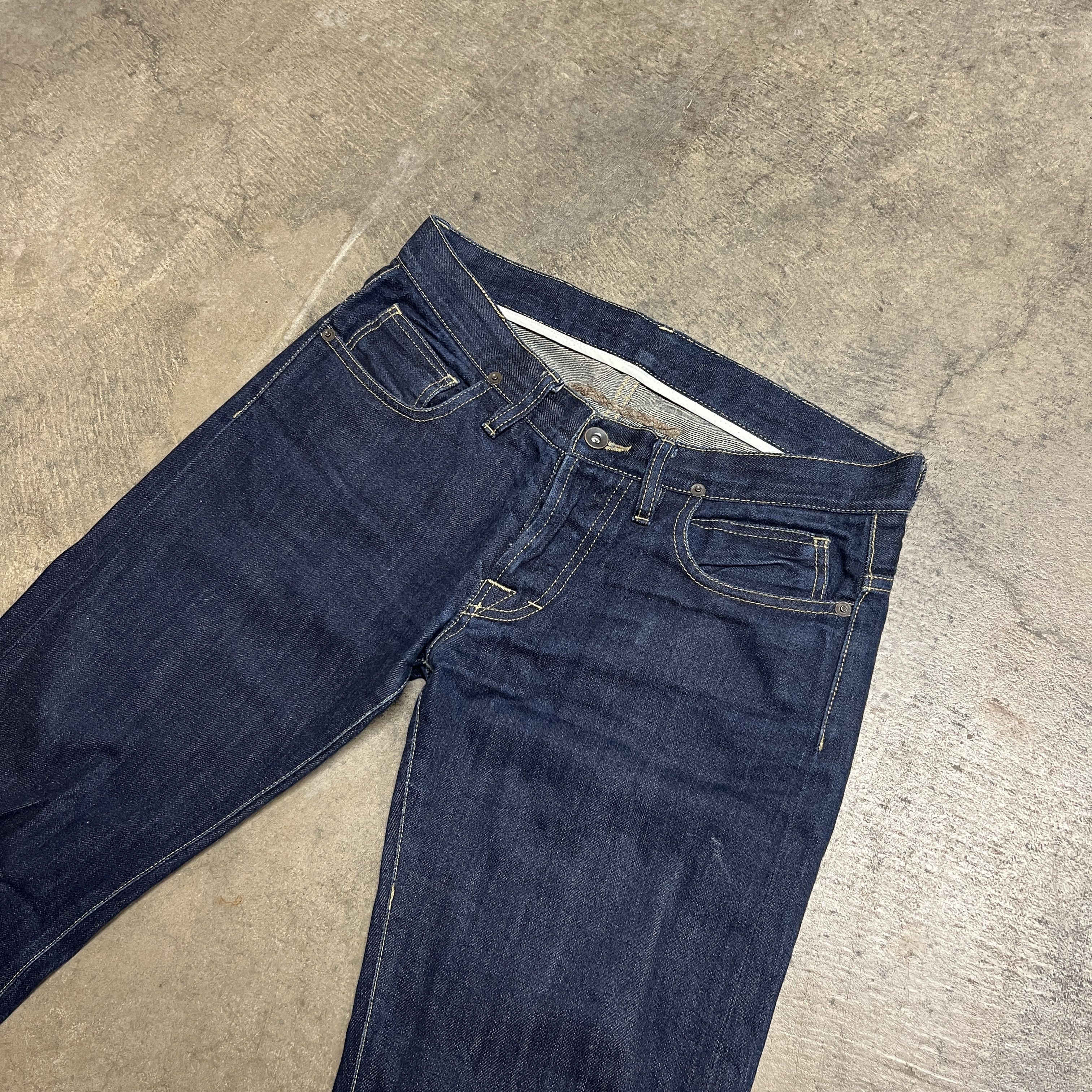 Rick Owens Rick Owens Early 2003/2004 Blue Denim Size US 28 / EU 44 - 3 Thumbnail