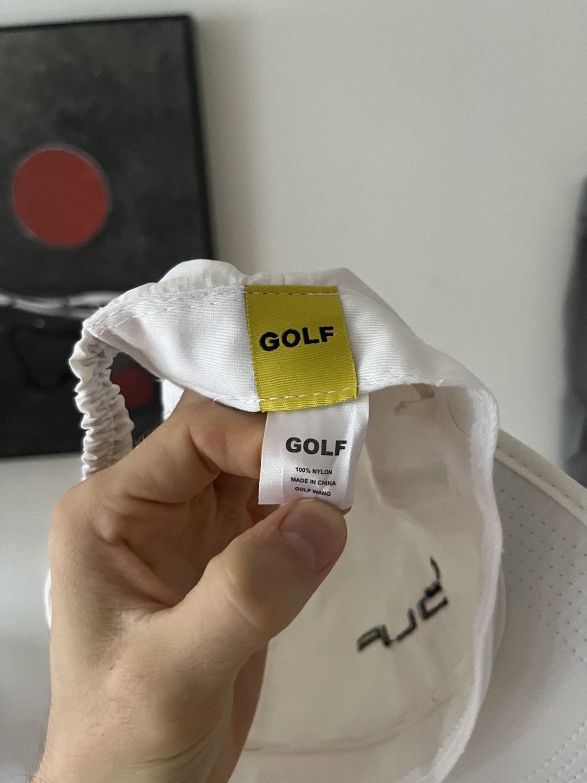 Golf Wang Golf Wang Cap Vintage Rare White and black Size ONE SIZE - 3 Thumbnail