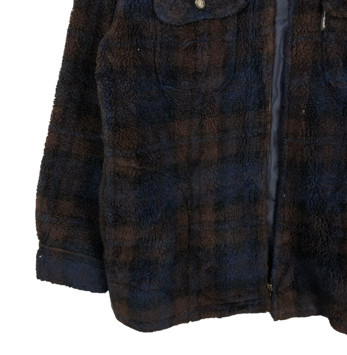 Japanese Brand 🔥VINTAGE FLEECE JACKET NAVAJO NATIVE MAVI & SONS Size US L / EU 52-54 / 3 - 4 Thumbnail